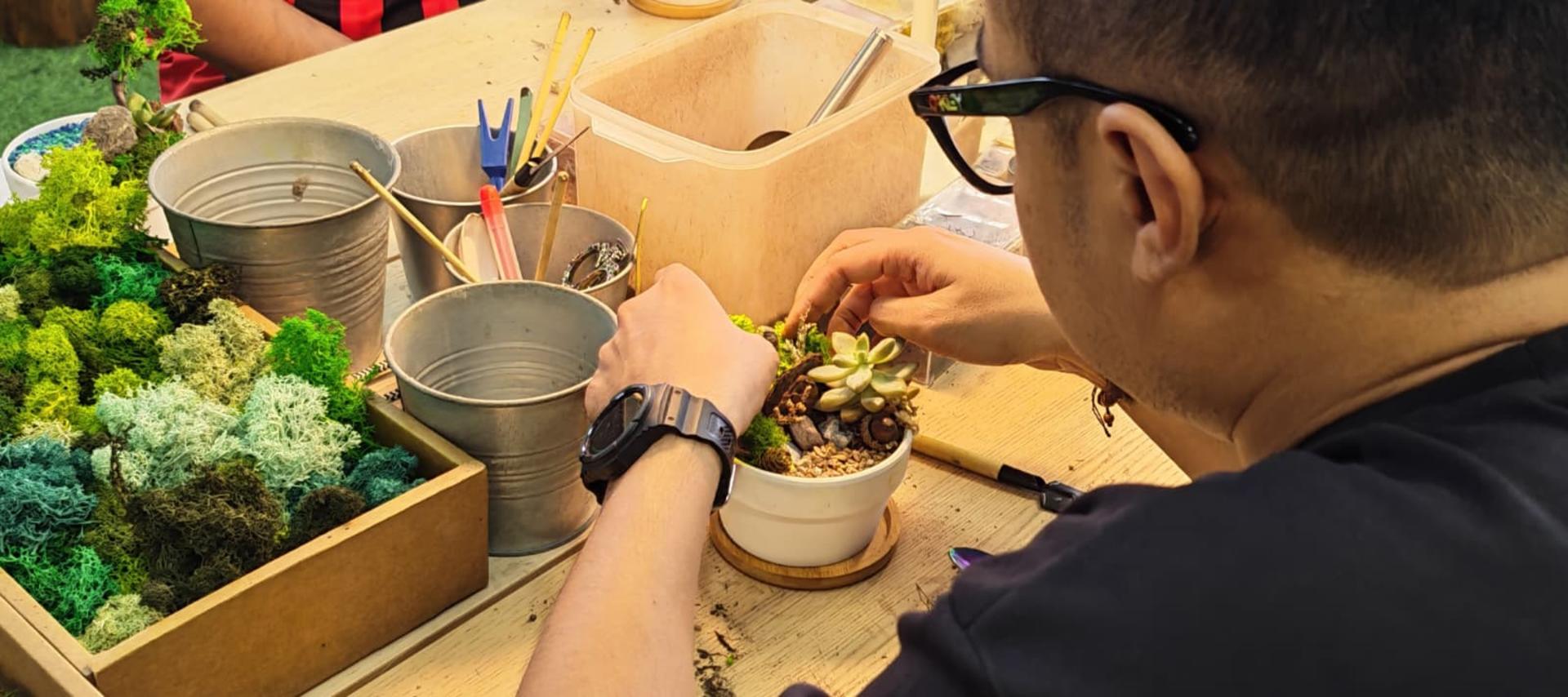 Open Terrarium and Moss Art Workshop in Singapore by SPPFY STUDIO - Thumbnail 3
