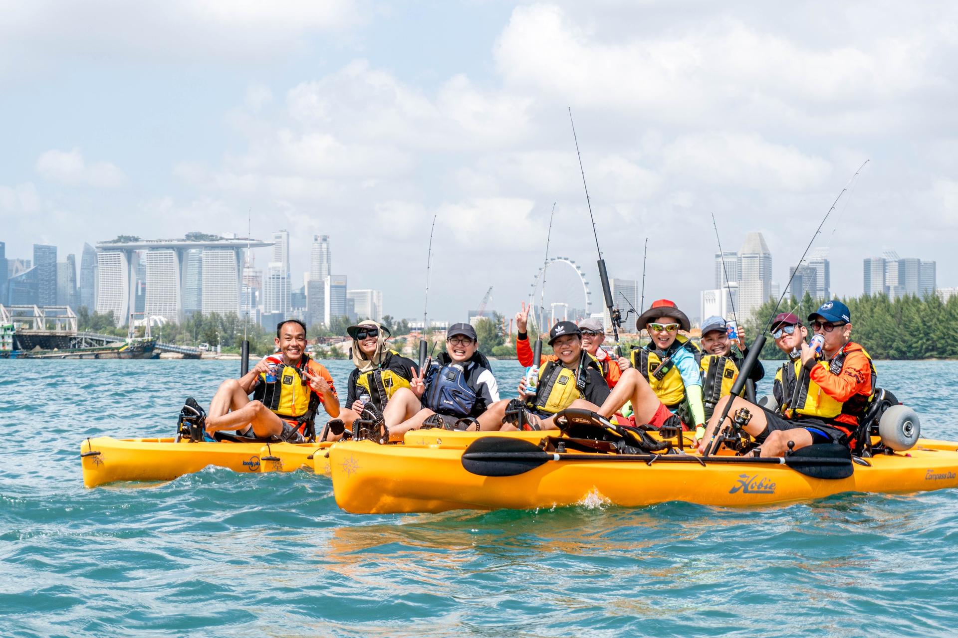 Kayak Fishing Experience in Singapore - Thumbnail 6