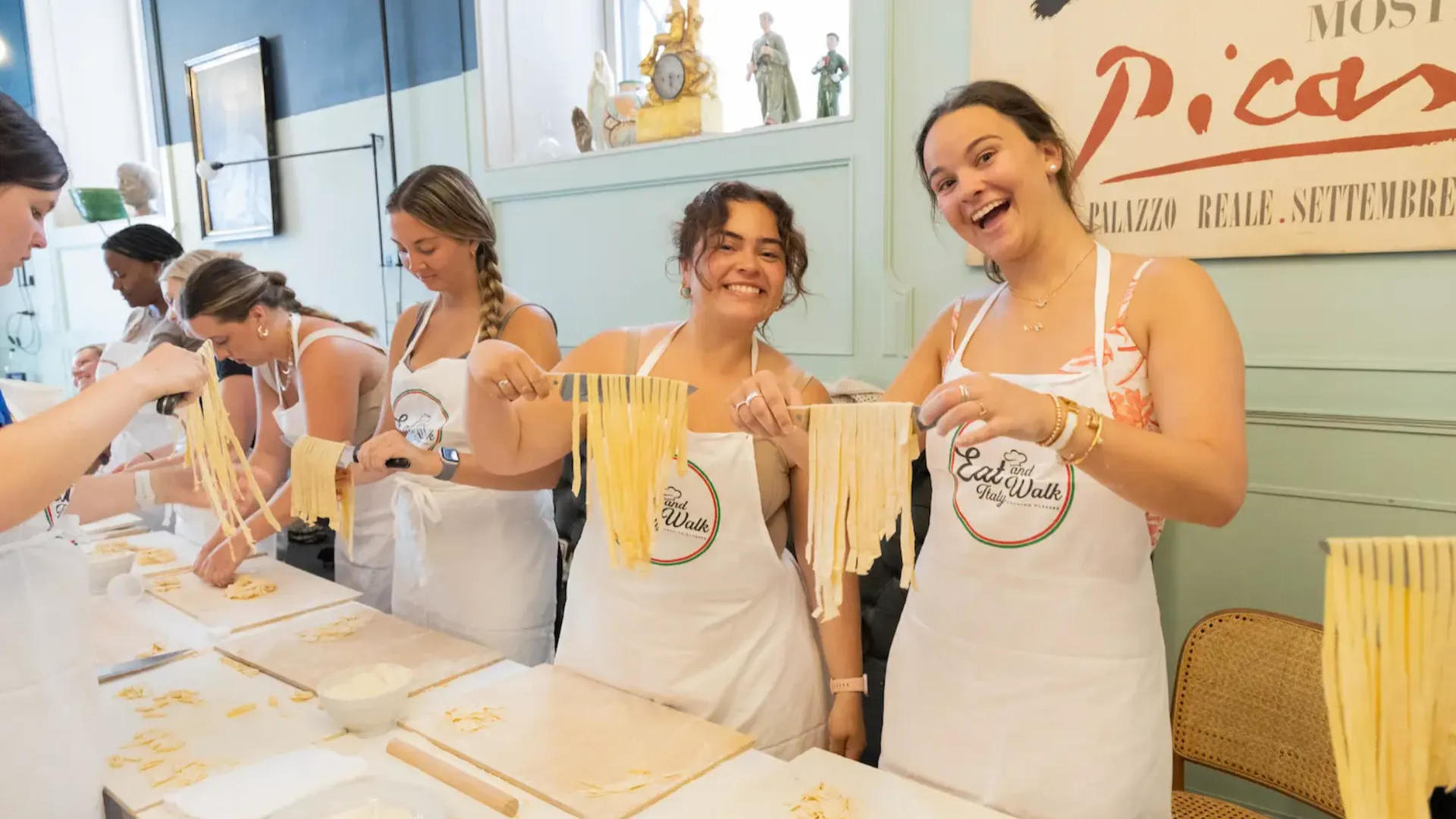 Fettuccine, Ravioli and Tiramisu Making Experience in Rome - Image 1