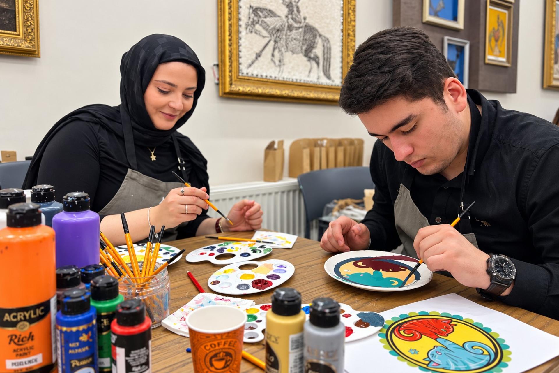 Rooftop Ceramic Painting Workshop with Fairy Chimney Views - Thumbnail 6