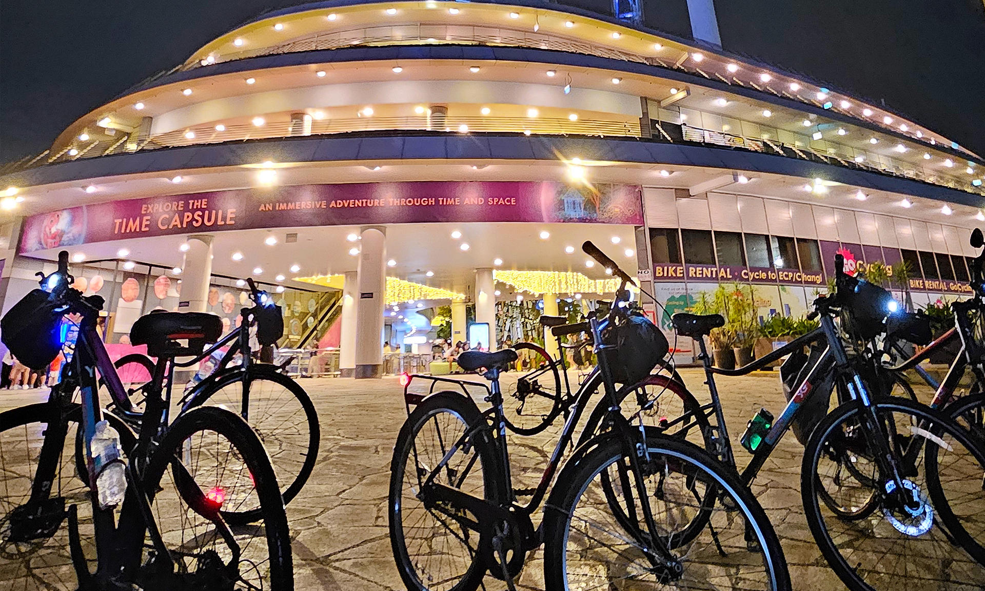 Singapore Marina Bay Night Guided Bike Tour - Thumbnail 7