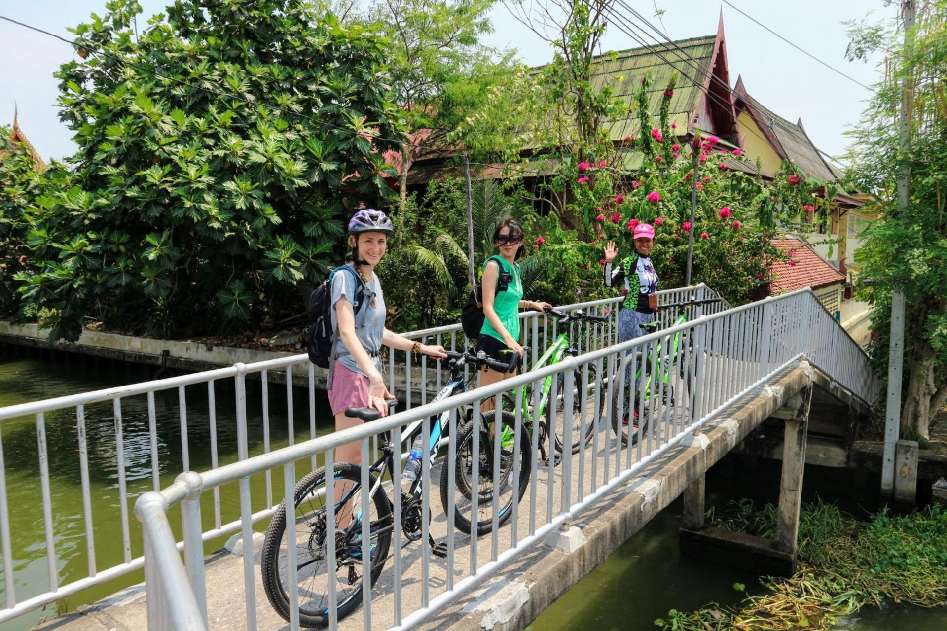 Bangkok Bike and Canal Boat Tour with Lunch - Thumbnail 2