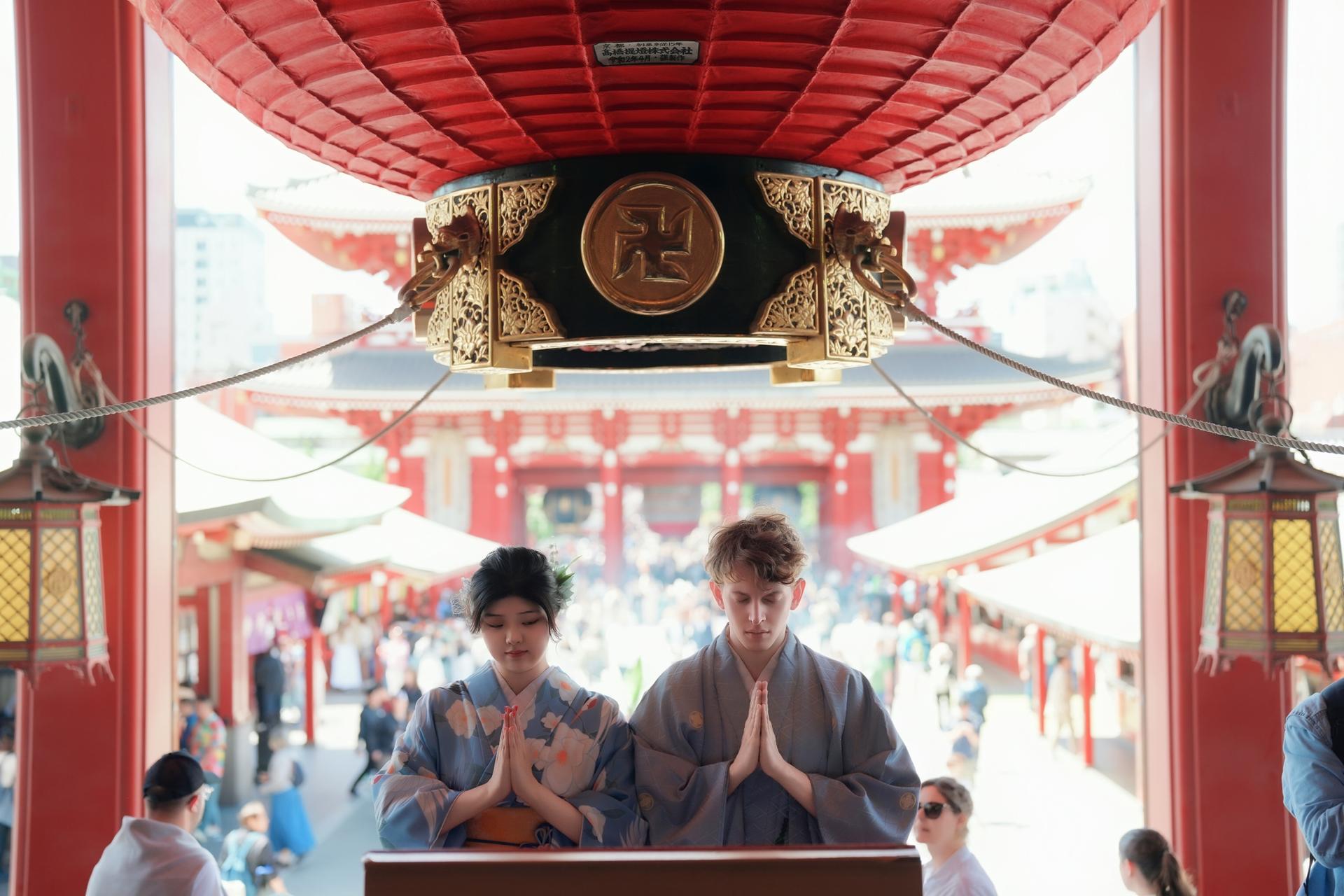 Tokyo Asakusa Kimono Commemorative Photo Shoot (Provided by HANAYAKA) - Thumbnail 4