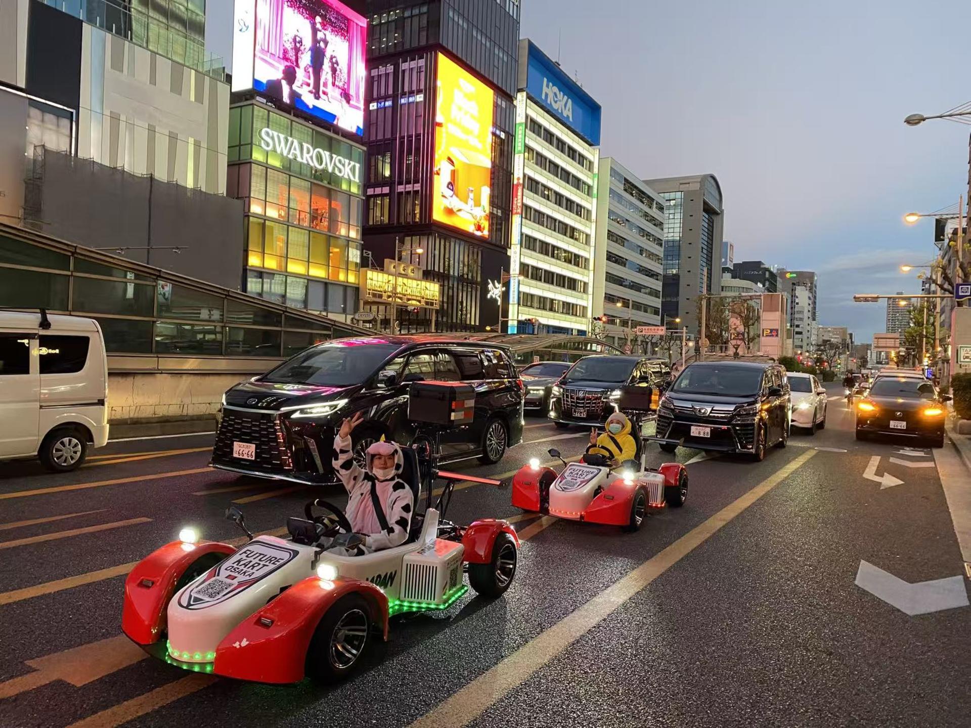 Osaka Electric Go-Kart Scenic City Tour for Sightseeing Lovers - Thumbnail 49