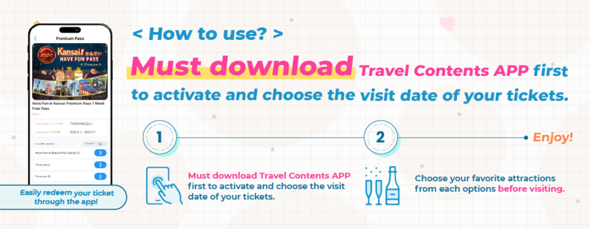 Have Fun in Kansai Premium Pass (Includes Universal Studios Japan) - Thumbnail 4