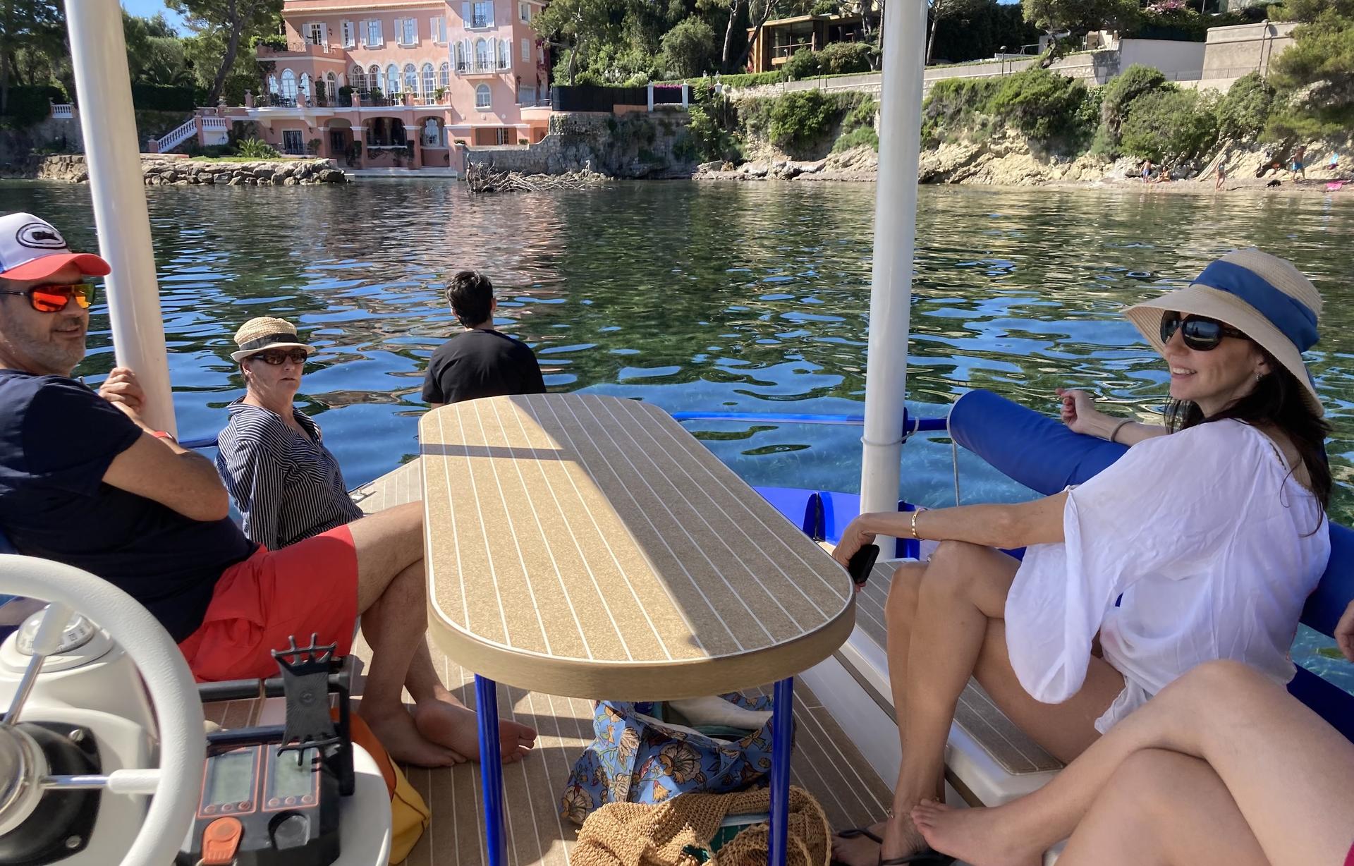 Private French Riviera Solar Powered Boat Cruise from Nice - Thumbnail 9