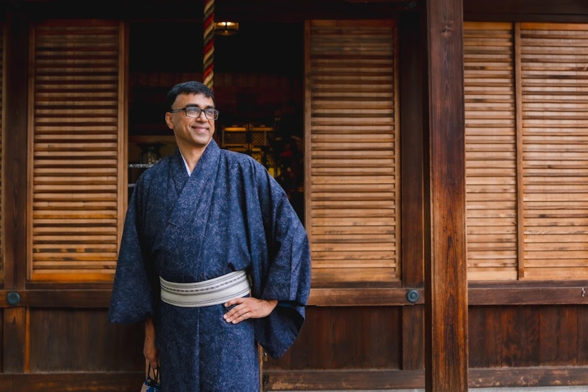 Men's Kimono Rental Plan in Higashiyama, Kyoto - Thumbnail 2