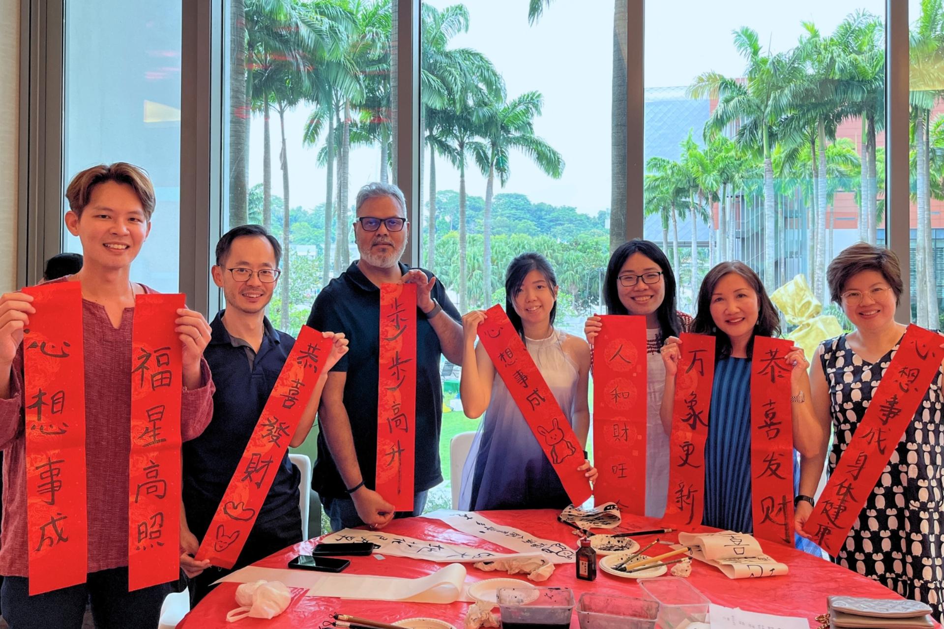 Lunar New Year Couplet Writing Workshop in Singapore - Image 1