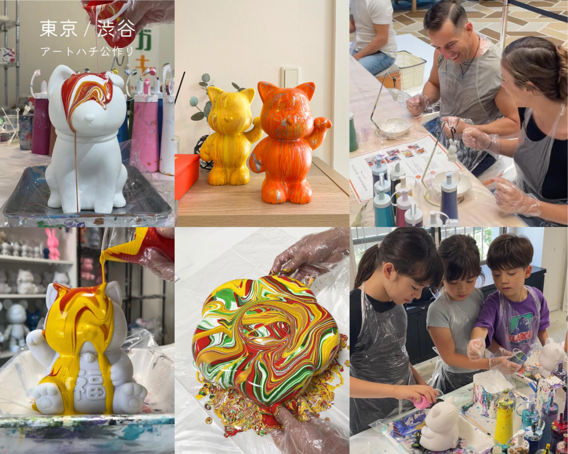 Shibuya Exclusive: Paint Your Own Hachiko or Animal Figurine - Thumbnail 2