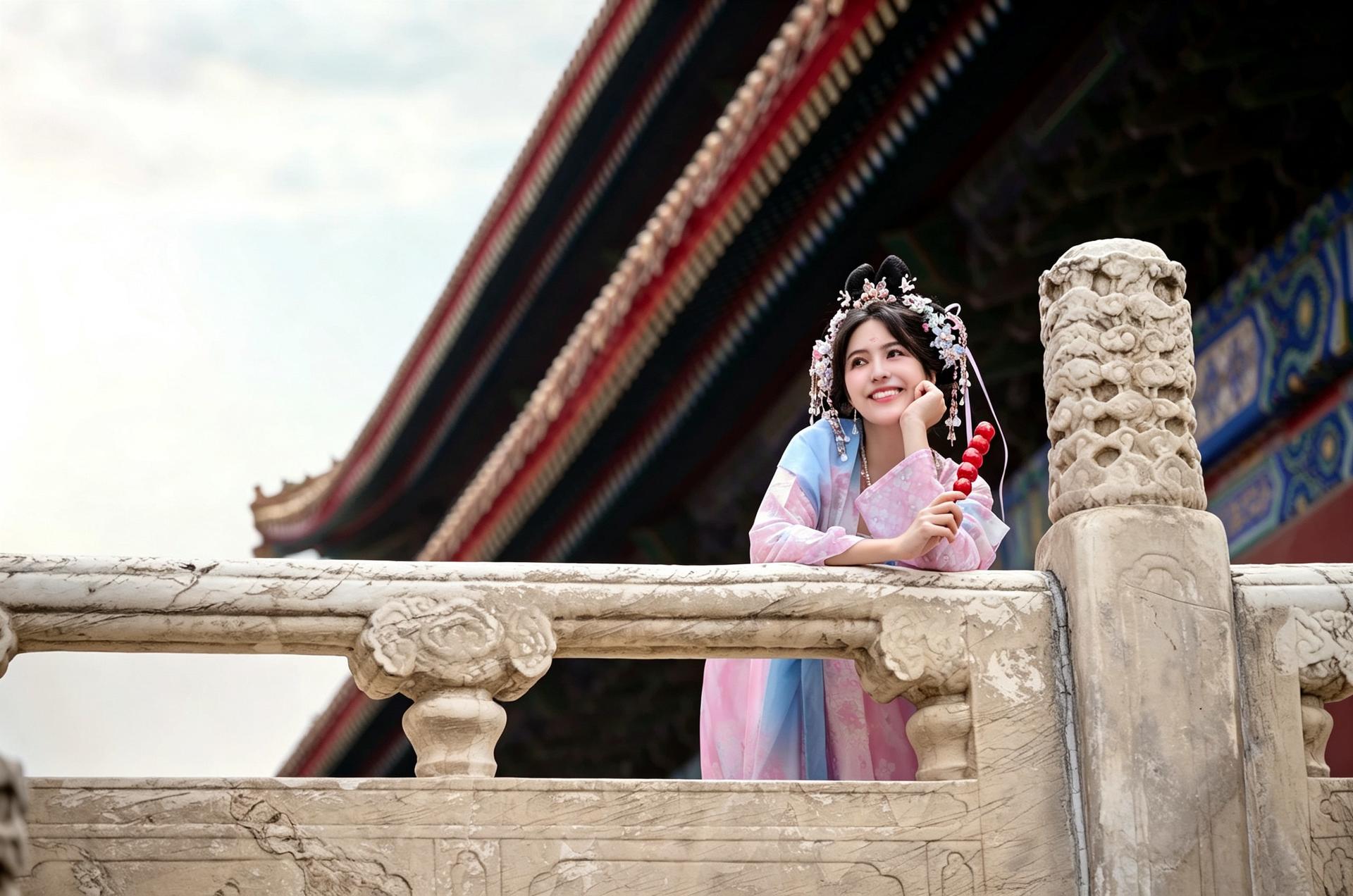Beijing Hanfu / Song Dynasty style / Warring States robe / Qing Dynasty Han woman costume rental and photography experience (Chinese and English in-store staff service provided · barrier-free communication) - Thumbnail 6
