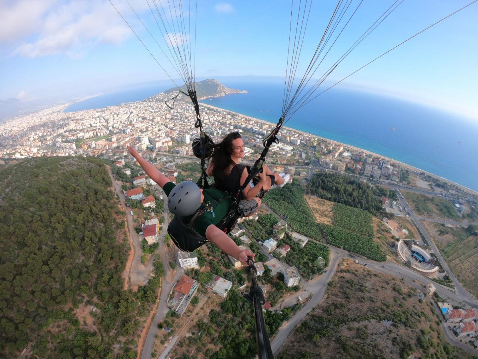 Alanya Tandem Paragliding from 700m with Meeting or Pick-Up  - Thumbnail 2
