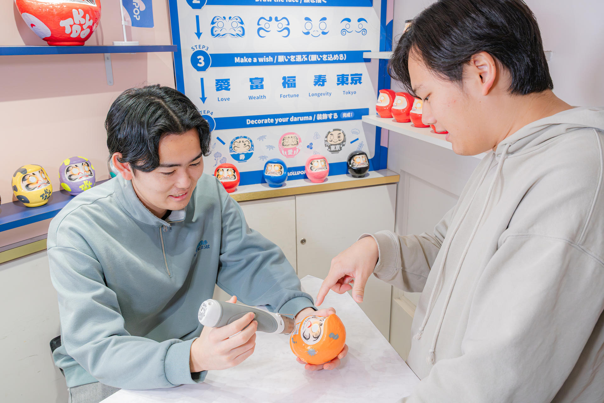 Tokyo: Paint Your Own Daruma - Japanese Good Luck Charm - Thumbnail 14