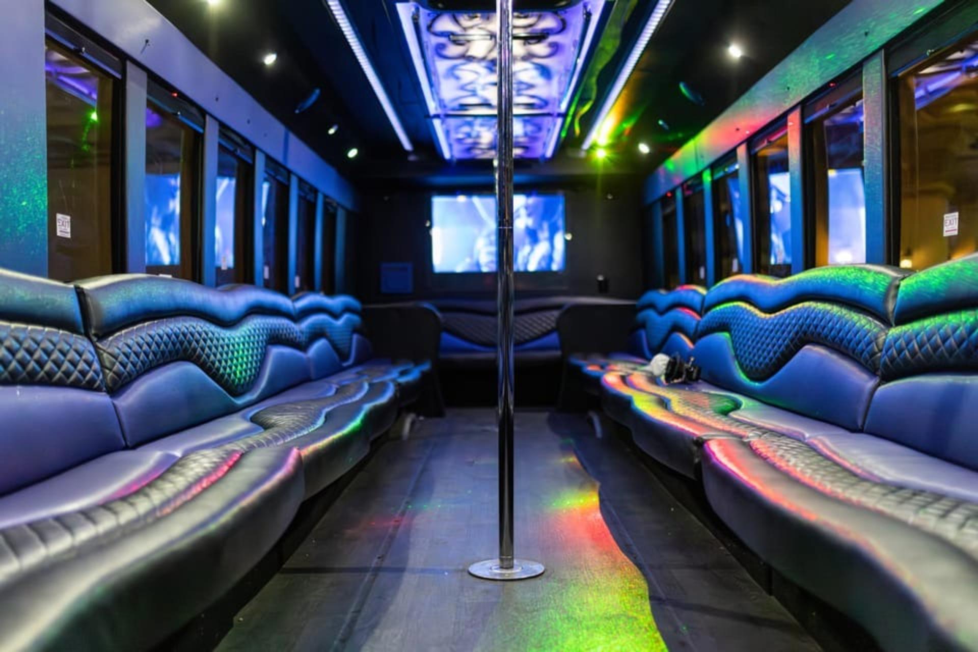Nightclub party bus experience in Las Vegas - Thumbnail 3