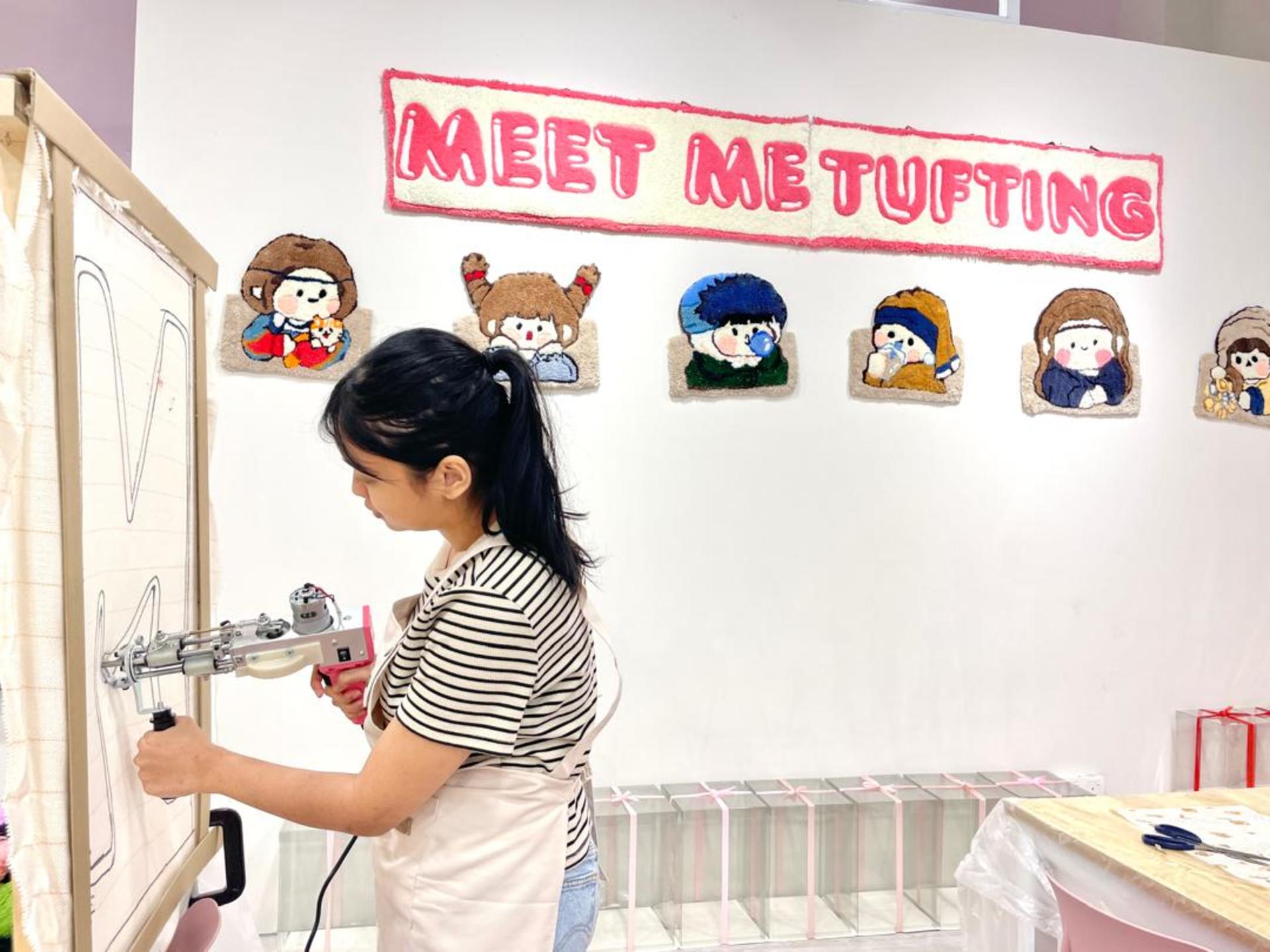 Tufting Workshop by Meet Me Workshop DIY Tufting in Johor Bahru - Thumbnail 7