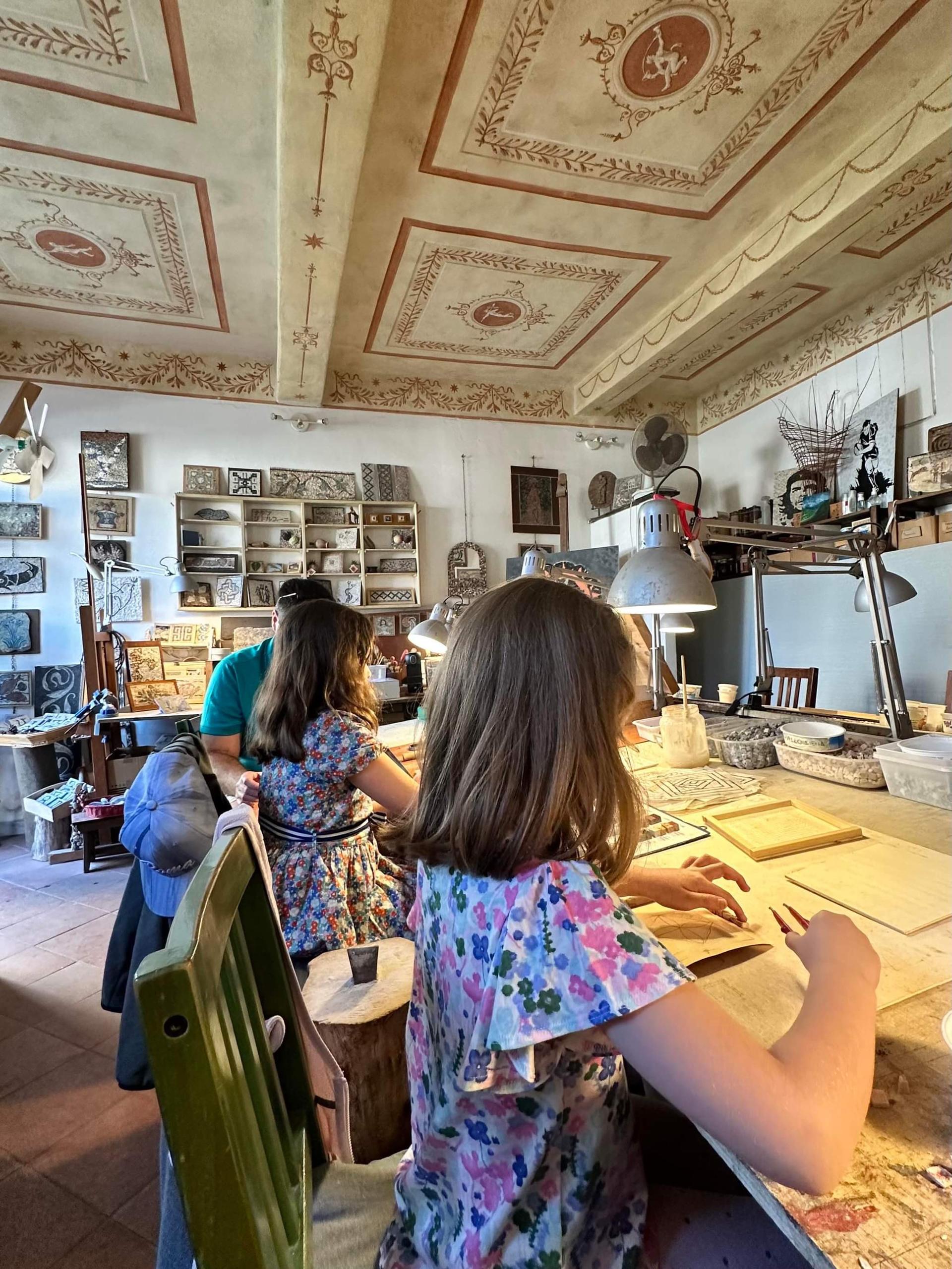 Mosaic-making workshop in Rome - Image 1