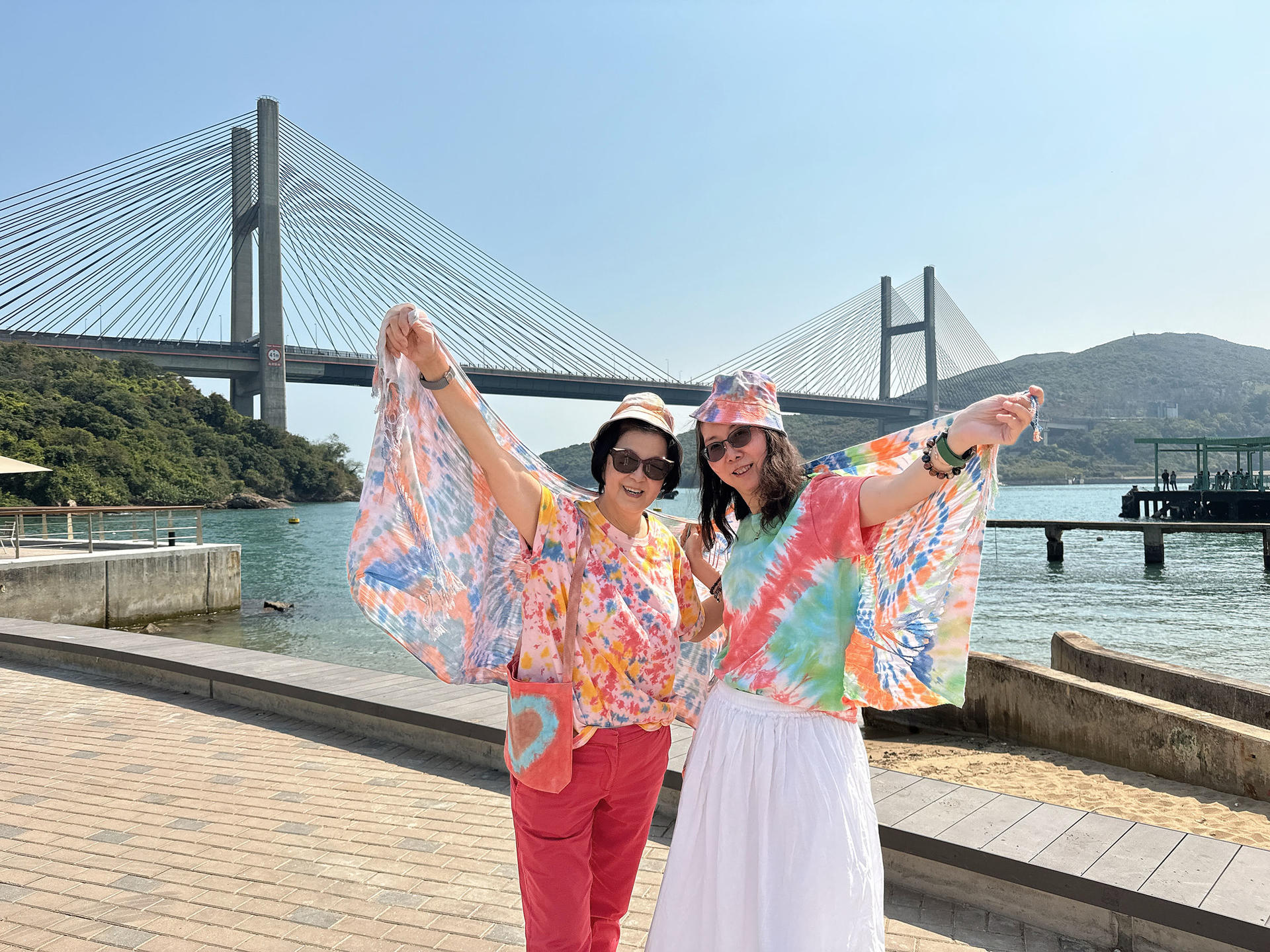 JUST BE Colorful, Monochrome Craft Tie-Dye | Ma Wan 1868 Art Village - Thumbnail 7