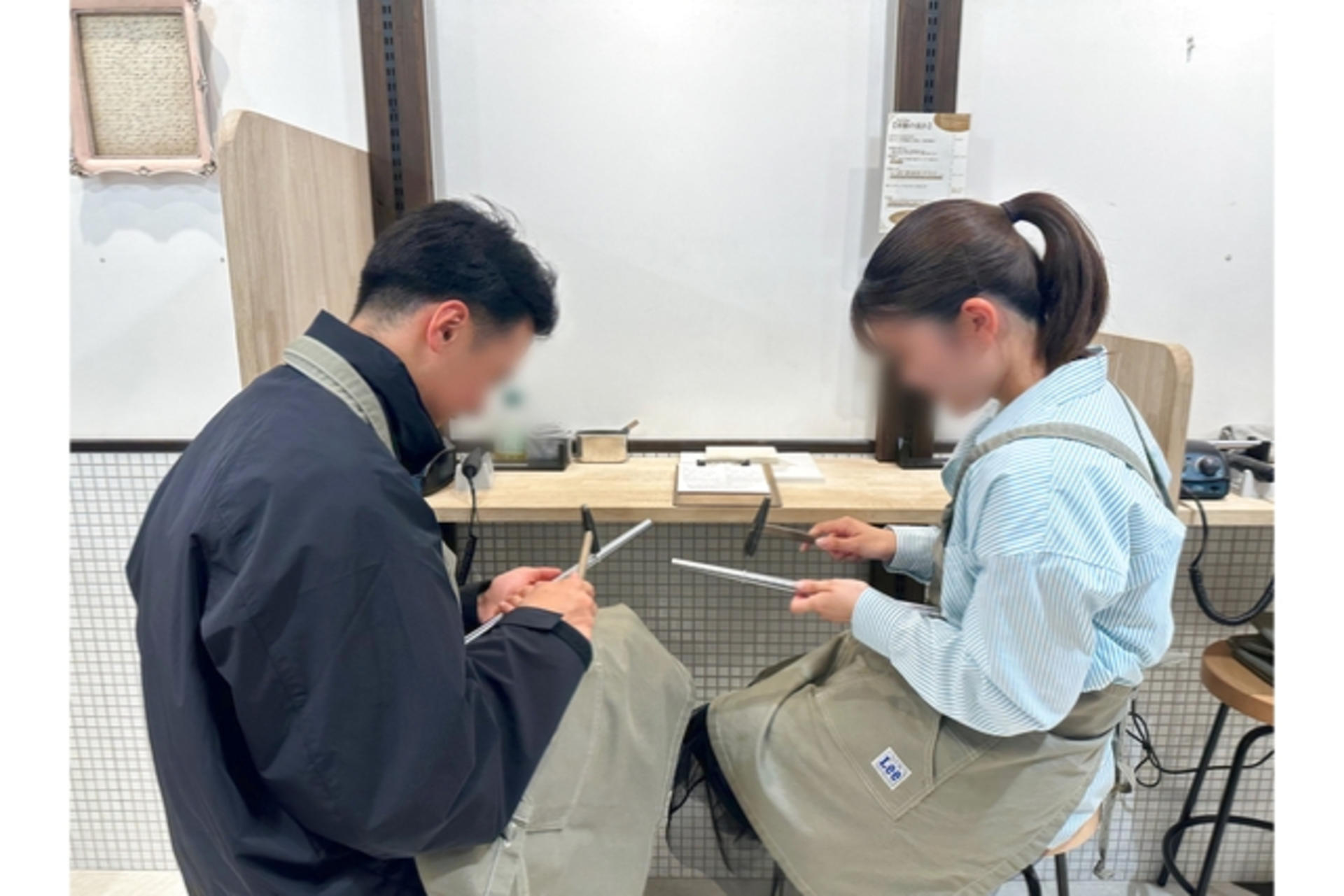 Silver Ring Making Class at Tokyo Taisho Romance Workshop Grace - Thumbnail 6