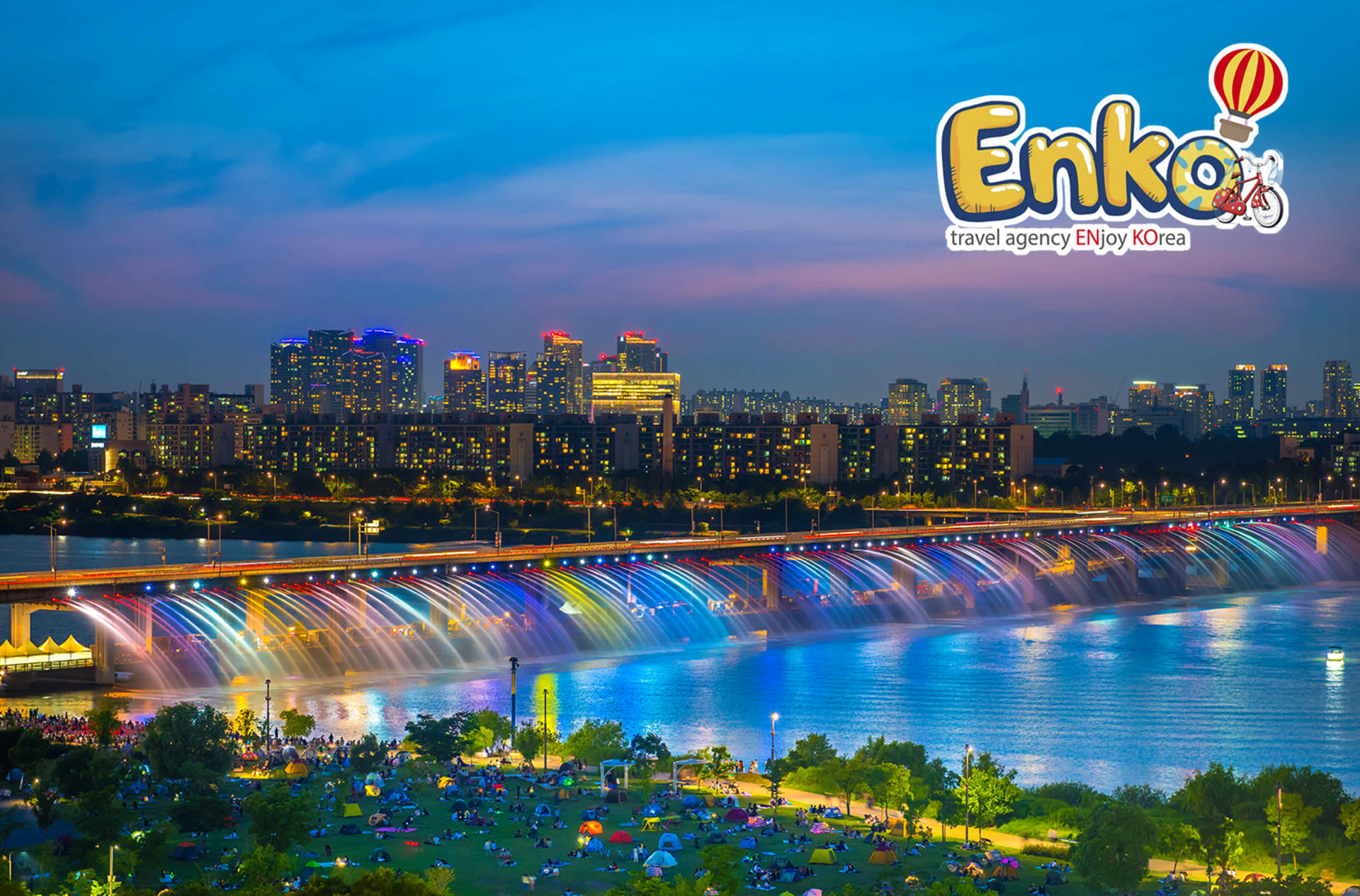ENKO Electric Bike Ride on the Han River Bike Path in Seoul - Thumbnail 10