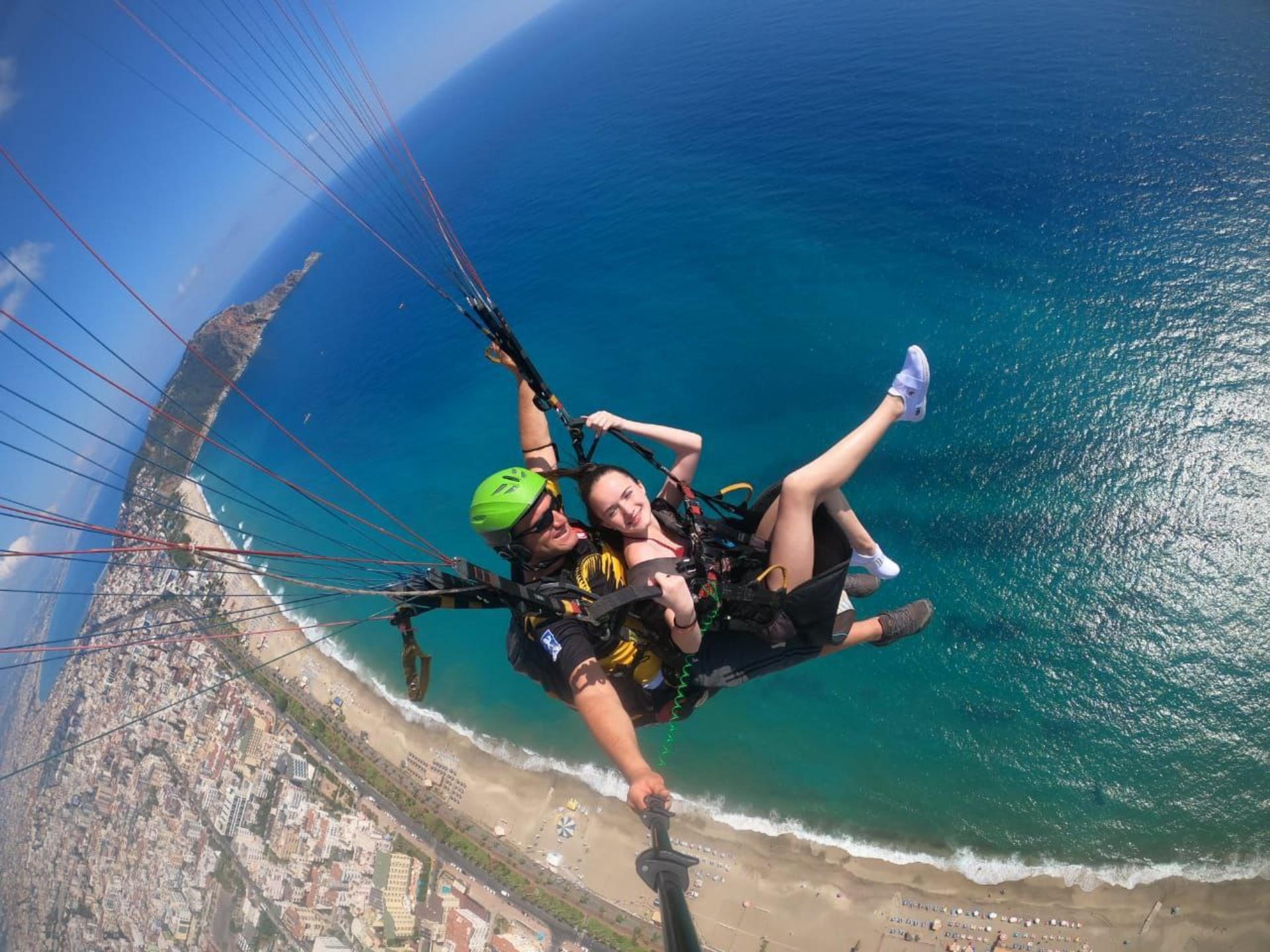 700M Tandem Paragliding in Alanya with Pick-up - Thumbnail 7