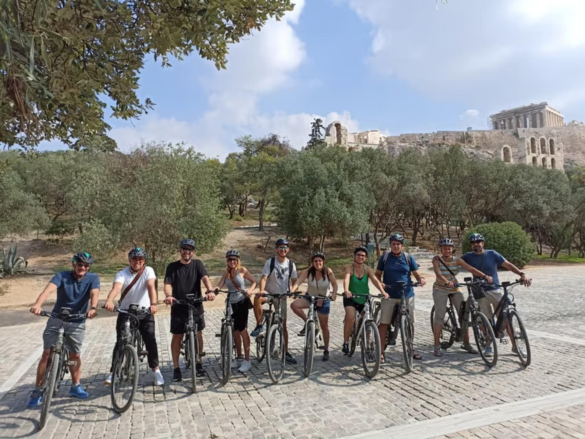 Acropolis and Partnenon e-bike tour in Athens  - Thumbnail 4