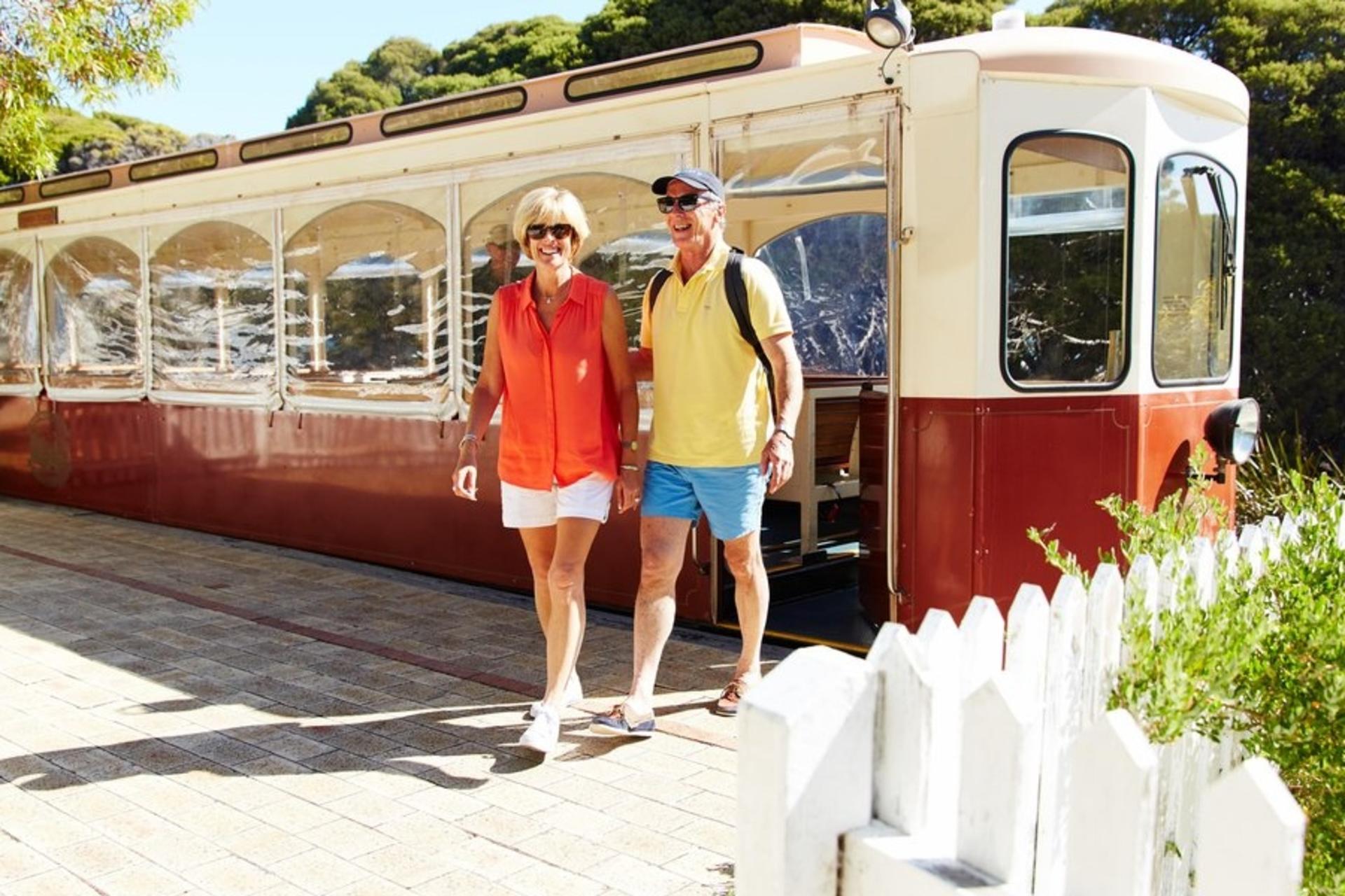  Oliver Hill Train and Tunnel 2 Hour Tour from Rottnest Island - Image 1