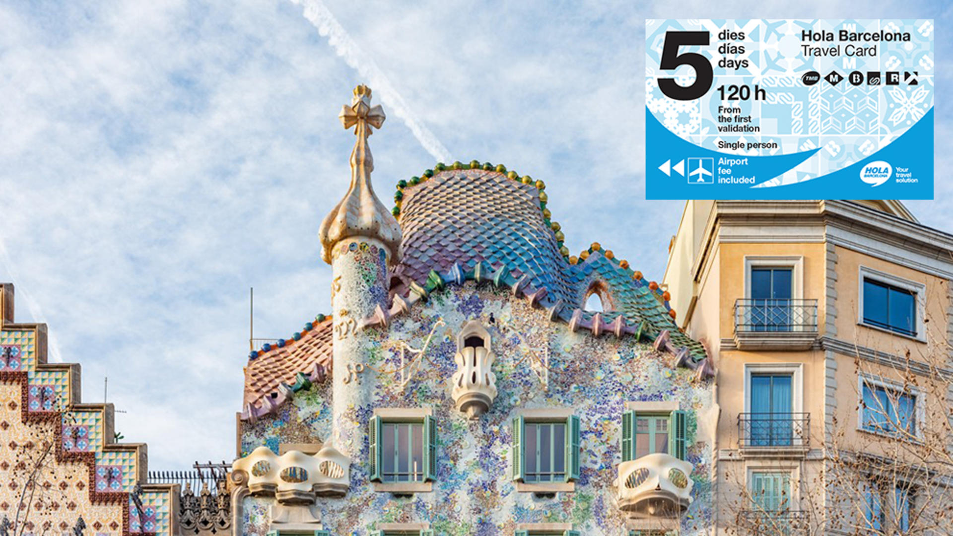 Hola Barcelona Public Transport Travel Card - Thumbnail 6