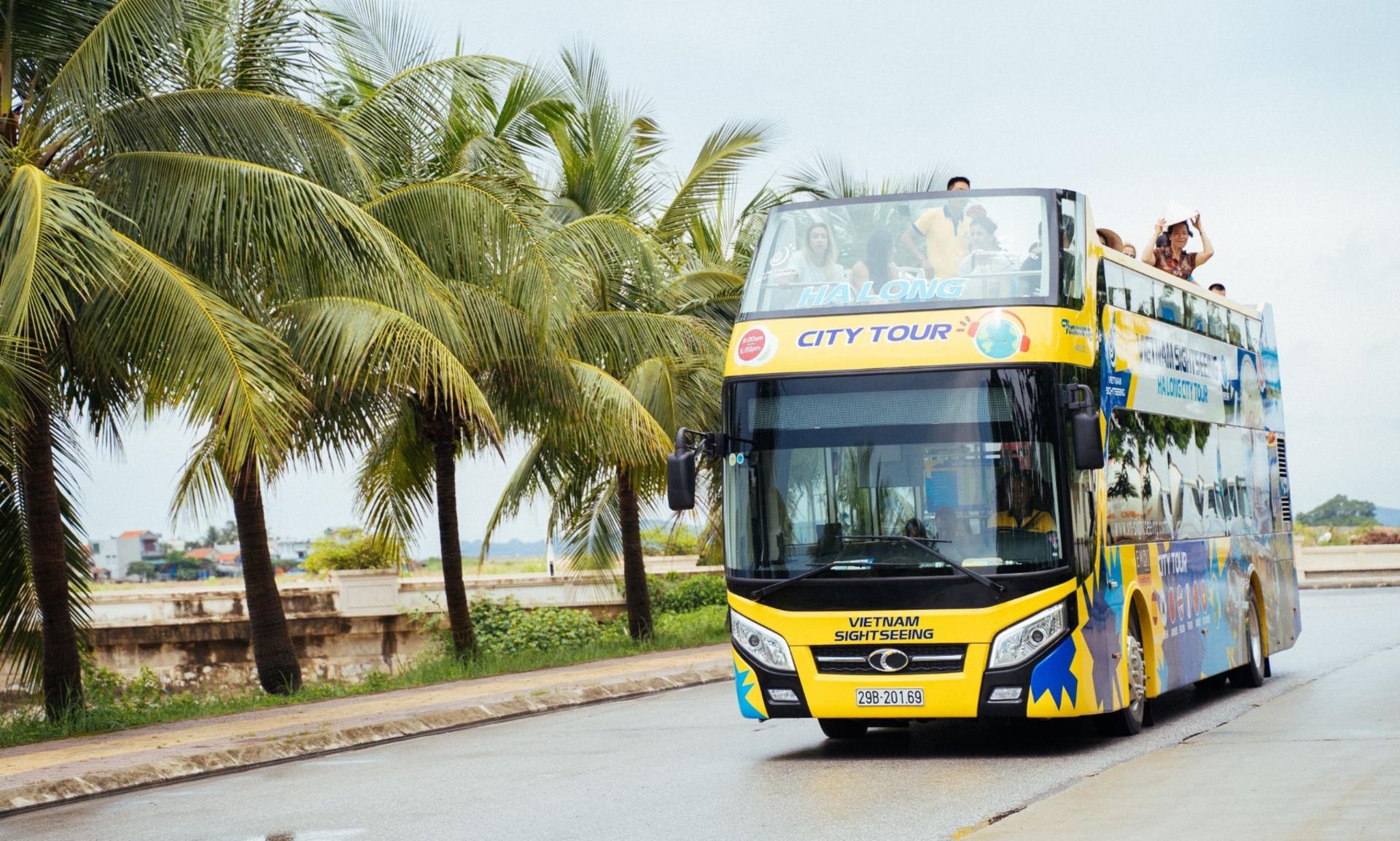 Ha Long City Sightseeing Double-Decker Bus Ticket by City Sightseeing - Thumbnail 2