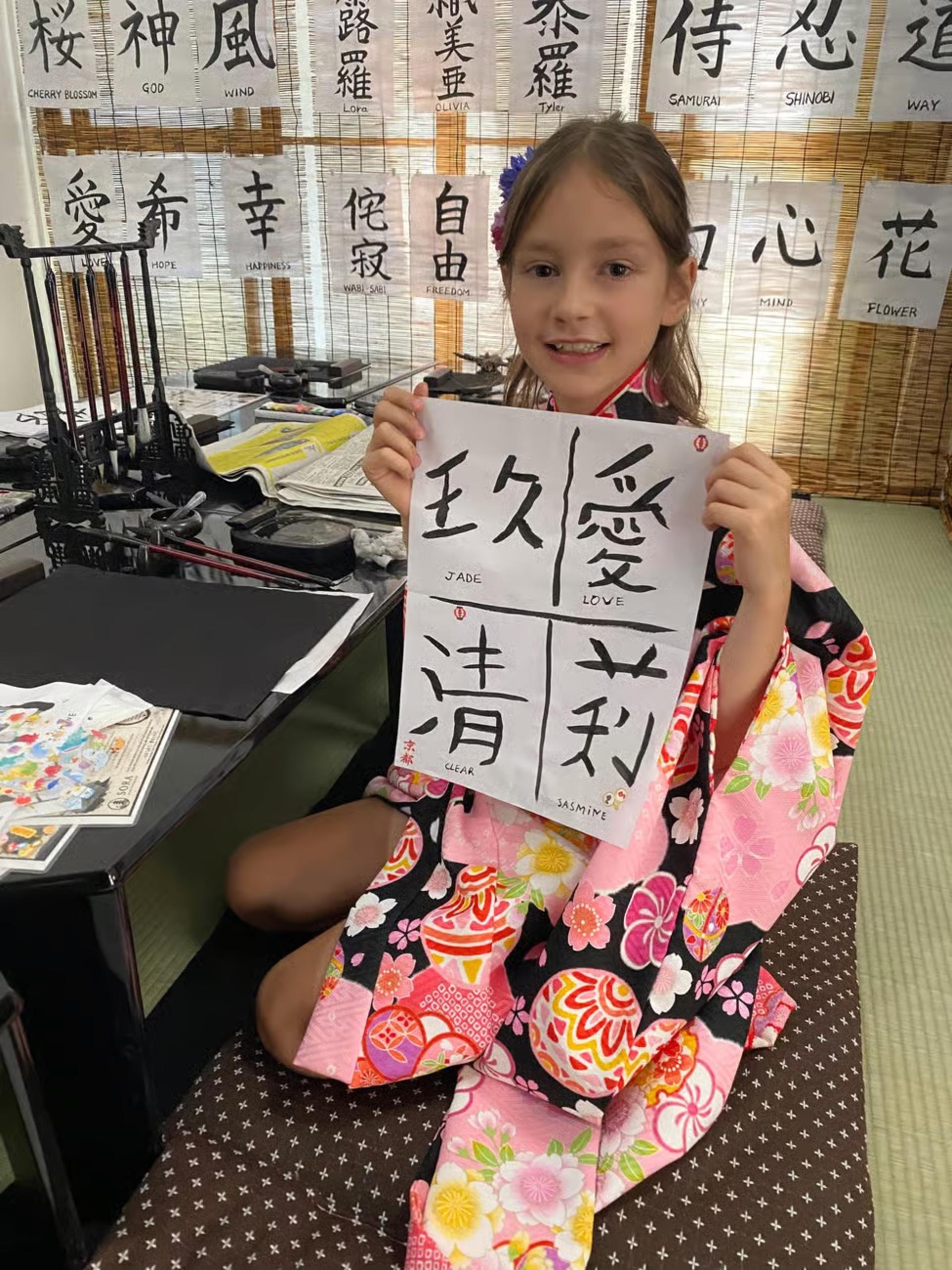 Kyoto: Japanese Calligraphy Experience in a Traditional Studio - Thumbnail 5