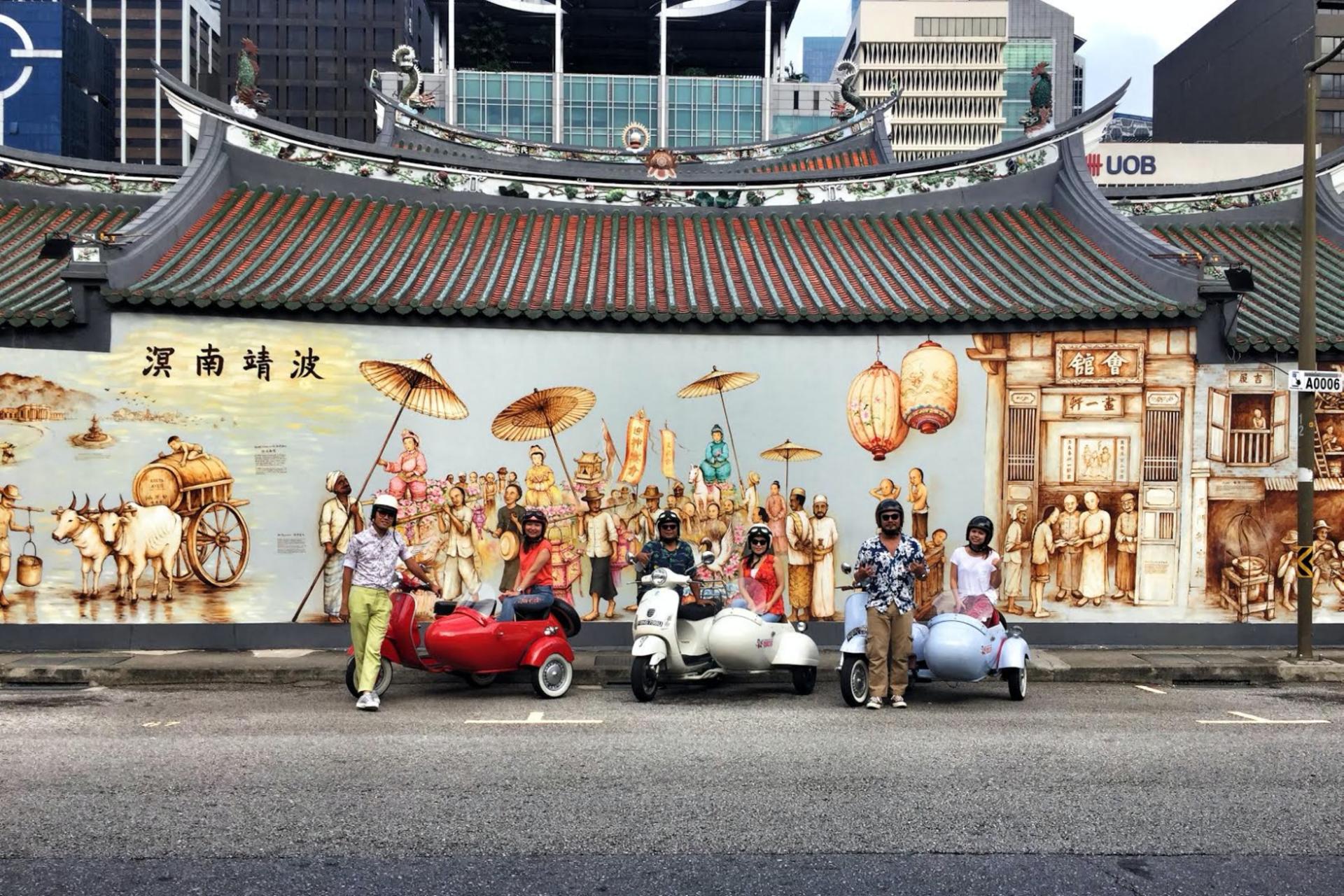 Singapore Vespa Sidecars Heritage Tours - Thumbnail 2