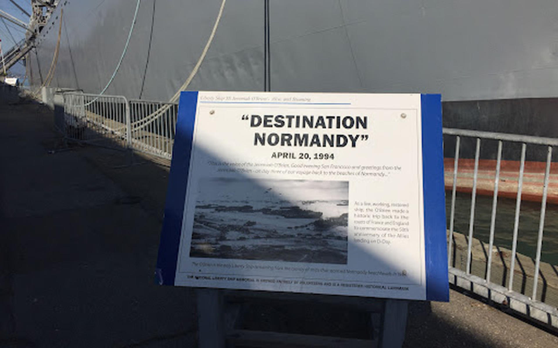 SS Jeremiah O'Brien Ticket - Thumbnail 2