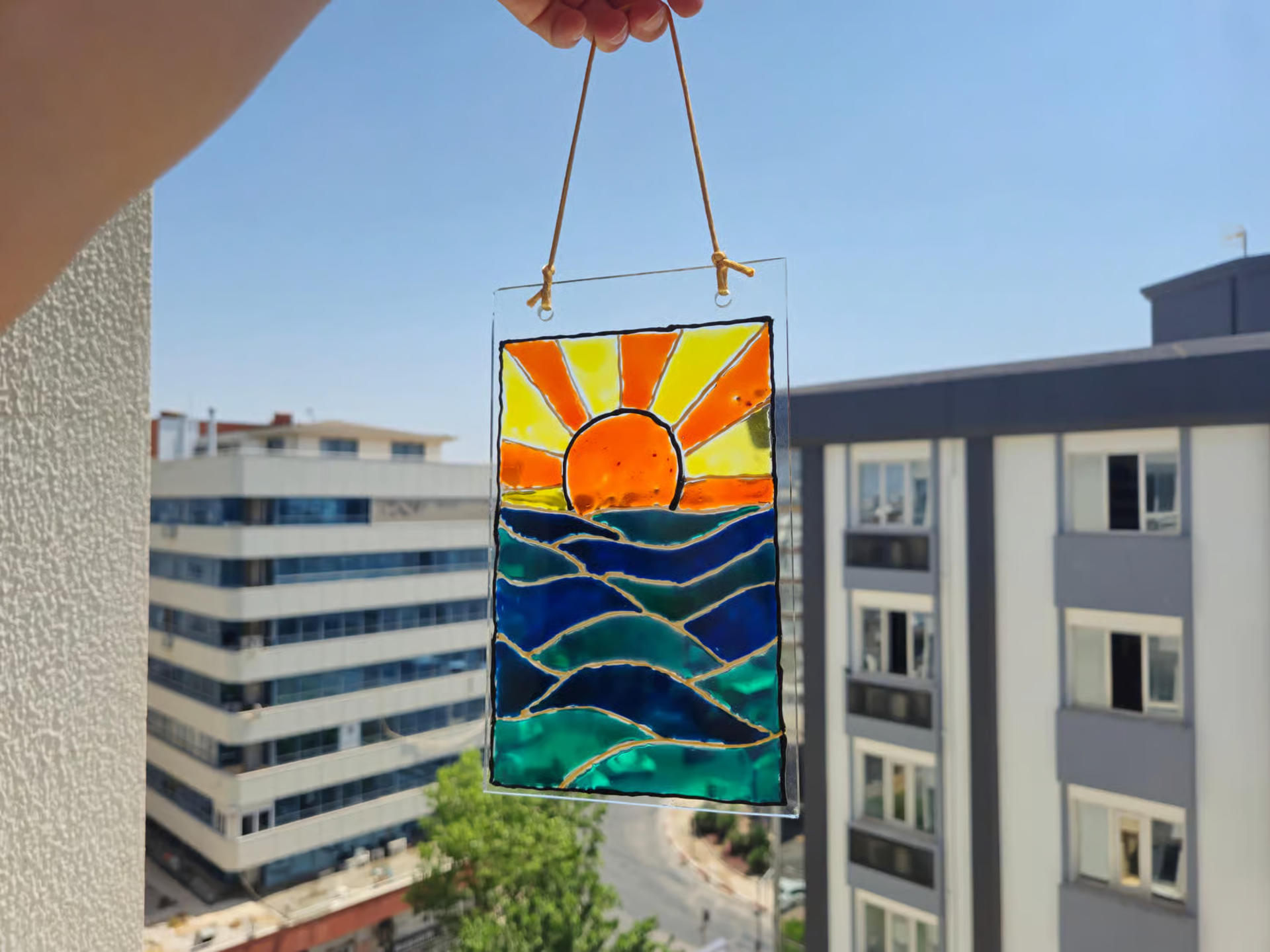Istanbul: Stained Glass Painting Workshop, Colors Dancing with Light - Thumbnail 7