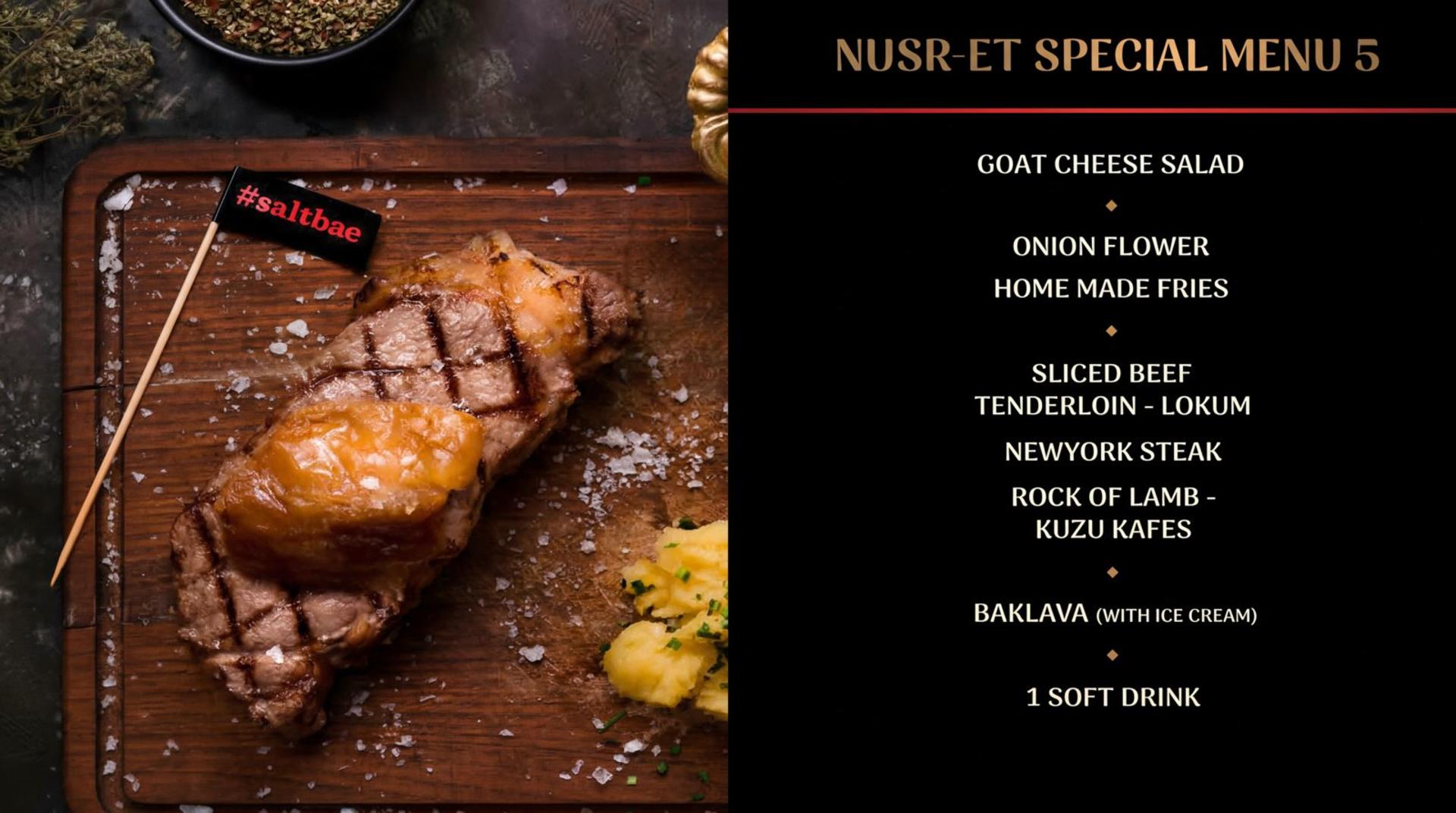 Nusr-Et Steakhouse Dining Experience in Cappadocia with Transfers - Thumbnail 9