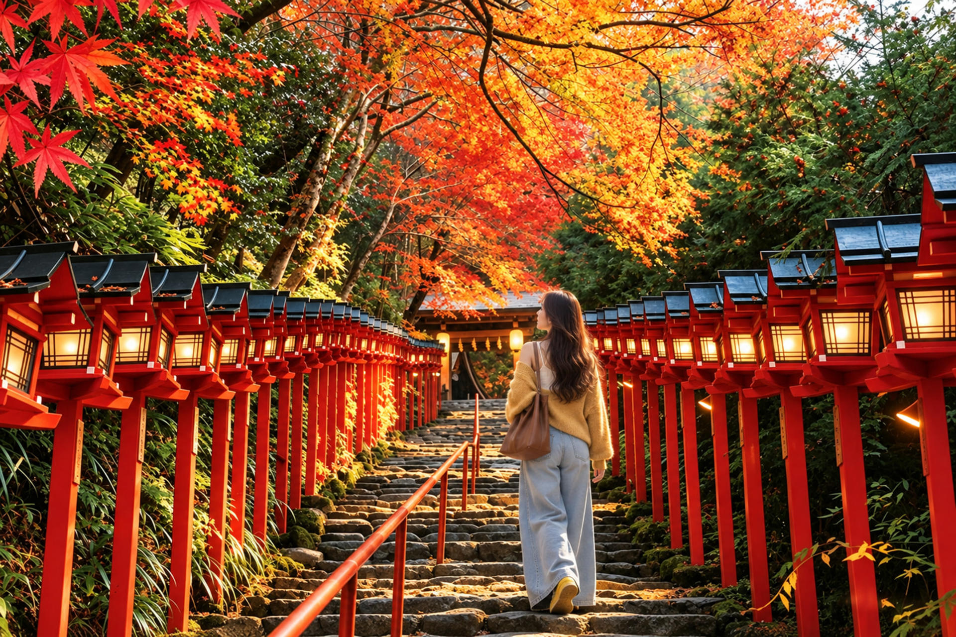 Kyoto Small Group Day Tour: Kifune Shrine & Nanzen-ji Temple / Eikan-dō Zenrin-ji & Sanzen-in & Eizan Electric Railway Experience (Departing from Osaka/Kyoto, Driver-Guide Service) - Thumbnail 6
