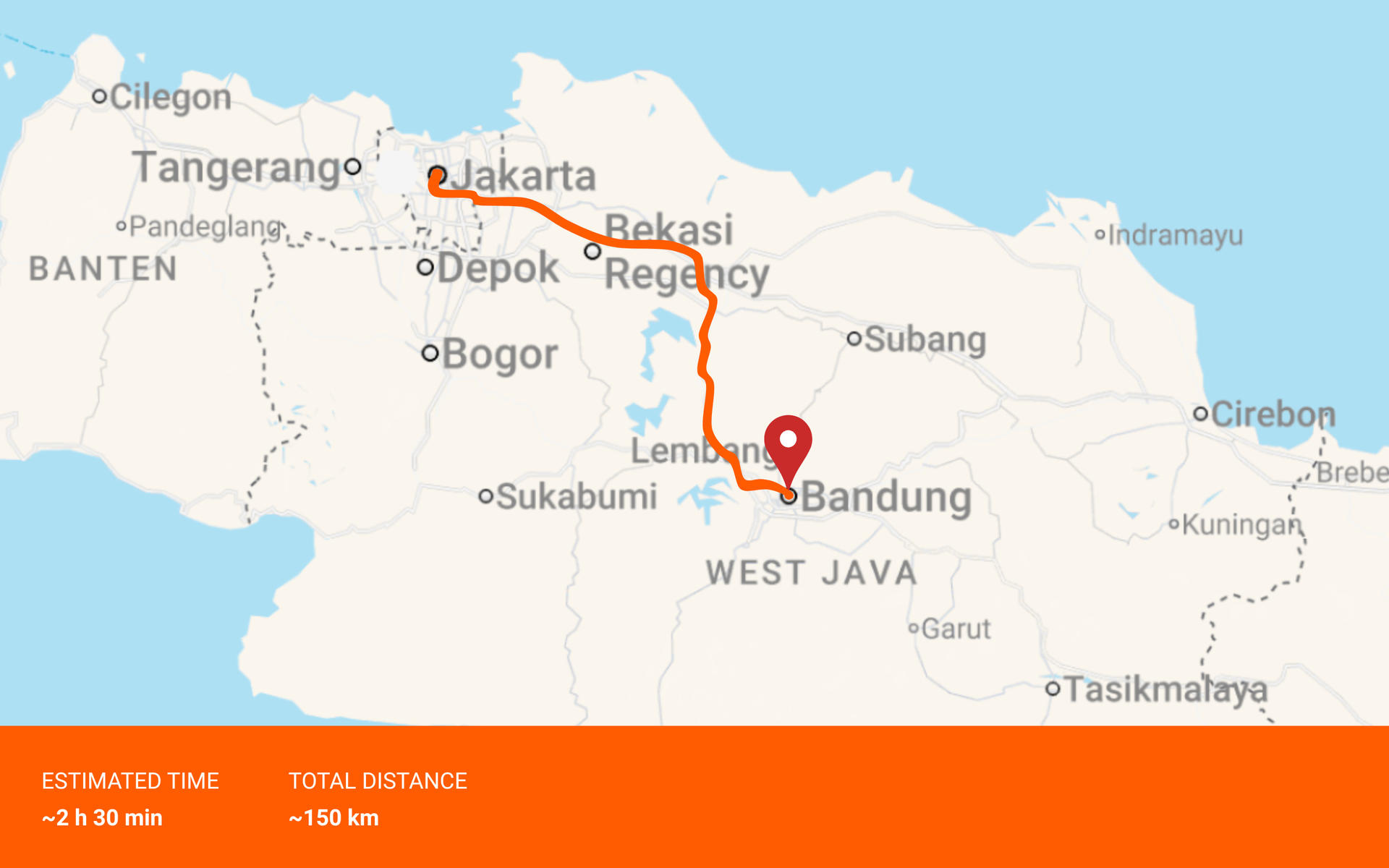 Private Intercity Transfer Between Jakarta and Bandung - Thumbnail 2