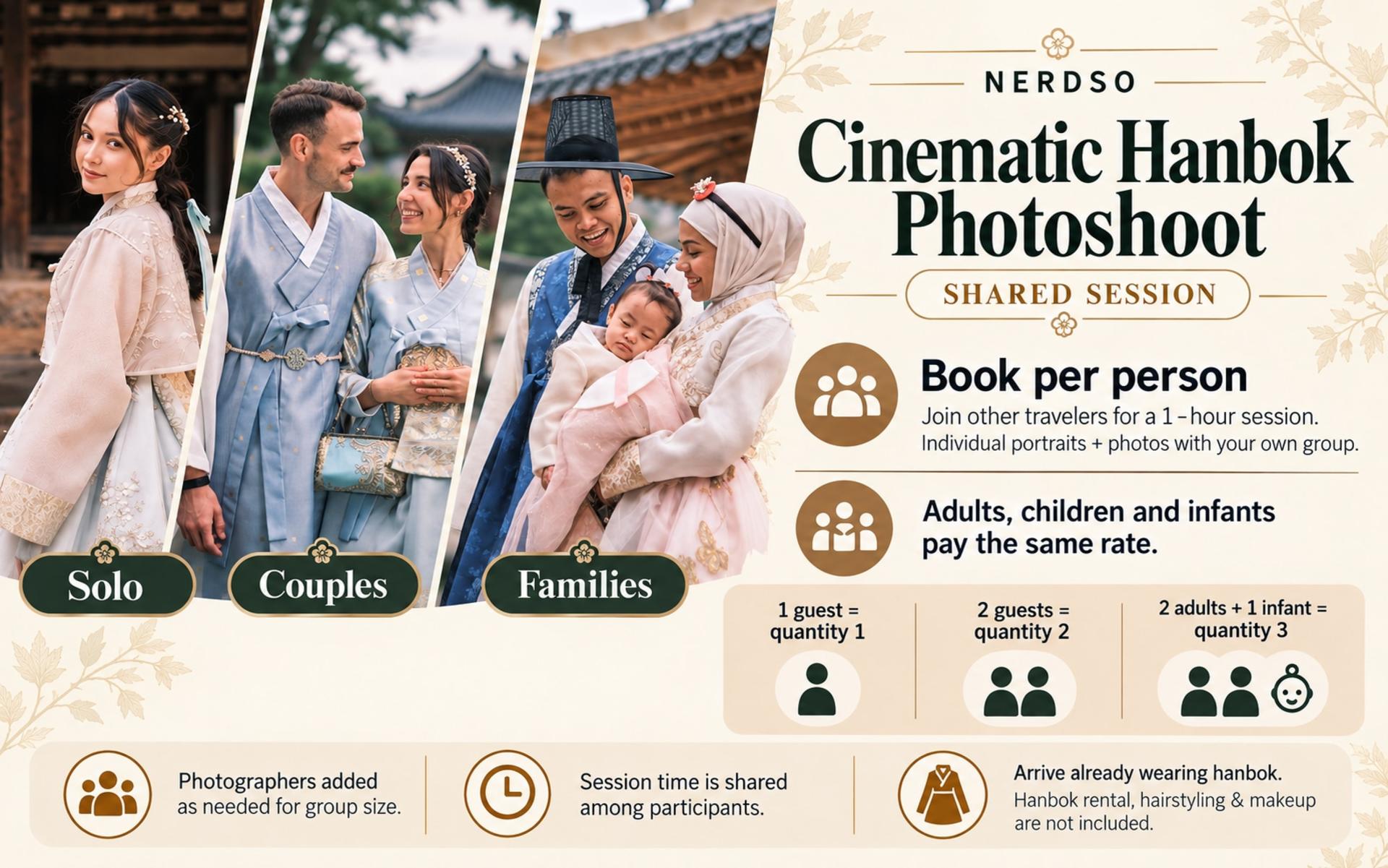 Cinematic Hanbok Photoshoot Experience - Thumbnail 2