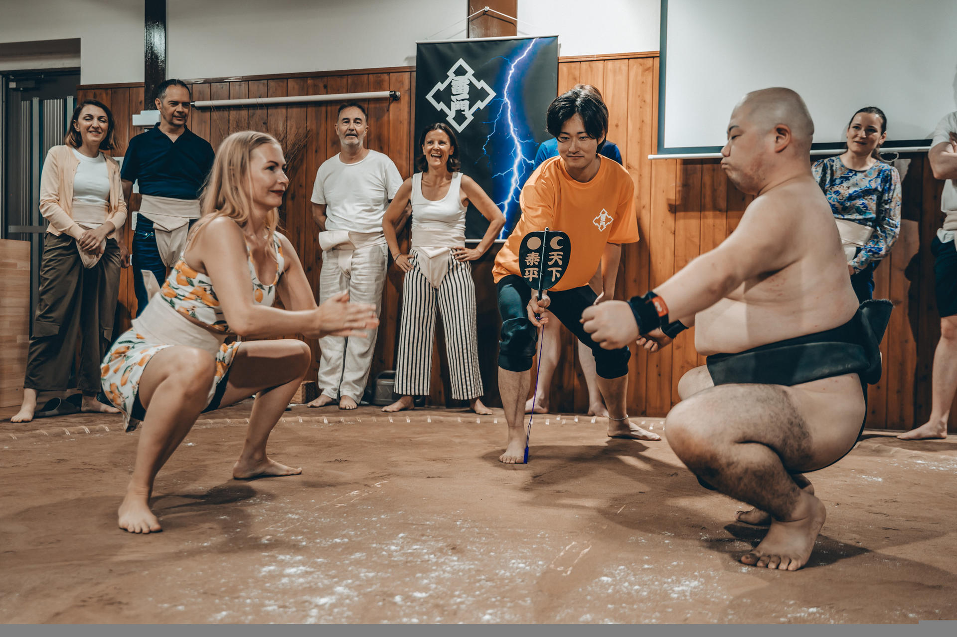 Osaka: Sumo Experience and Show: Ex-Pro Wrestlers & Ring Challenge - Image 1