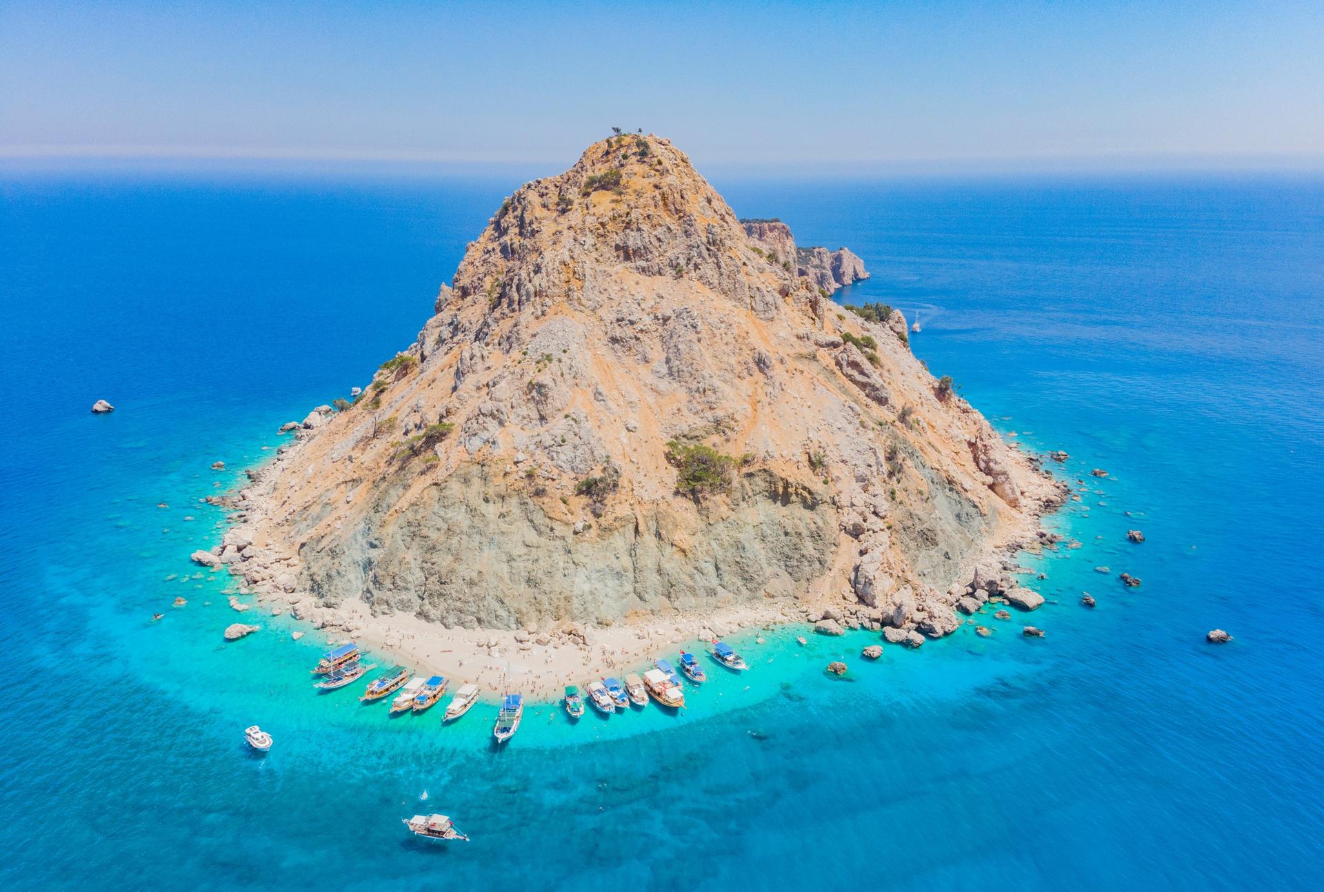 Suluada Island and Adrasan Bay Boat Trip with Lunch and Transfers - Image 1