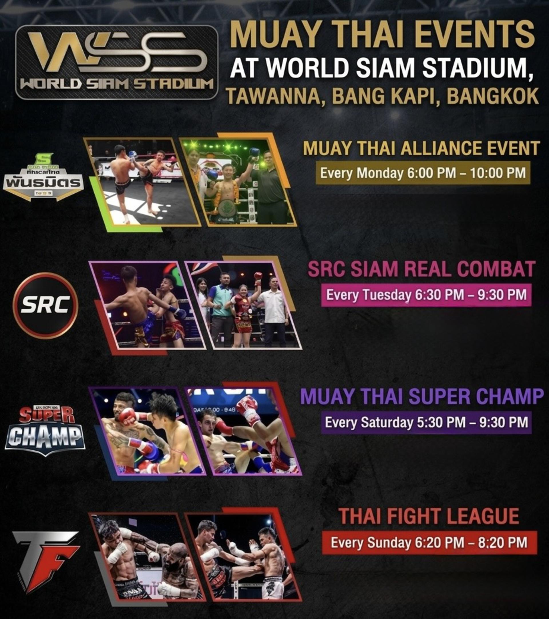 Muay Thai Fight at World Siam Stadium-Tawanna Bangkapi - Thumbnail 6