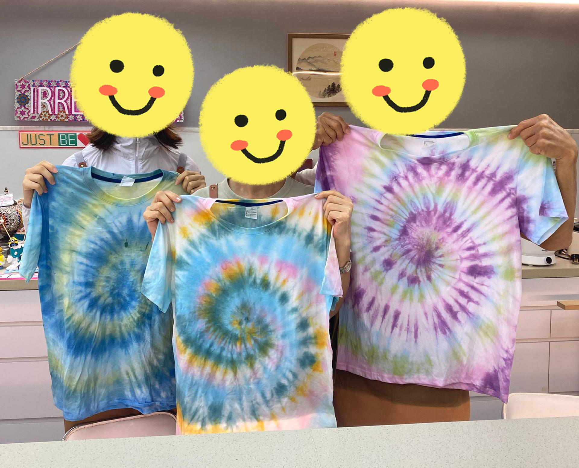 JUST BE Colorful, Monochrome Craft Tie-Dye | Ma Wan 1868 Art Village - Thumbnail 2