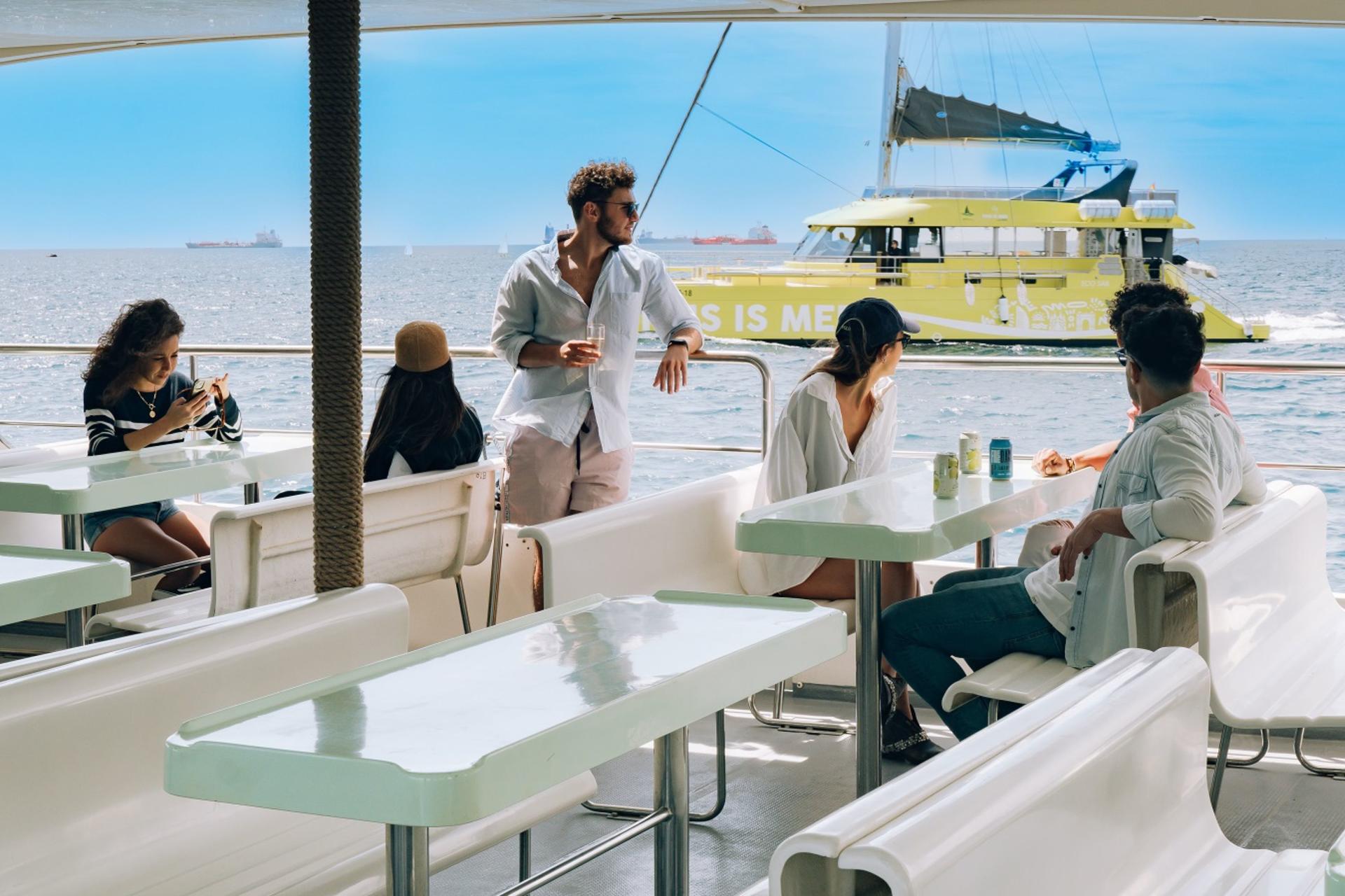 Eco catamaran cruise experience in Barcelona - Thumbnail 6