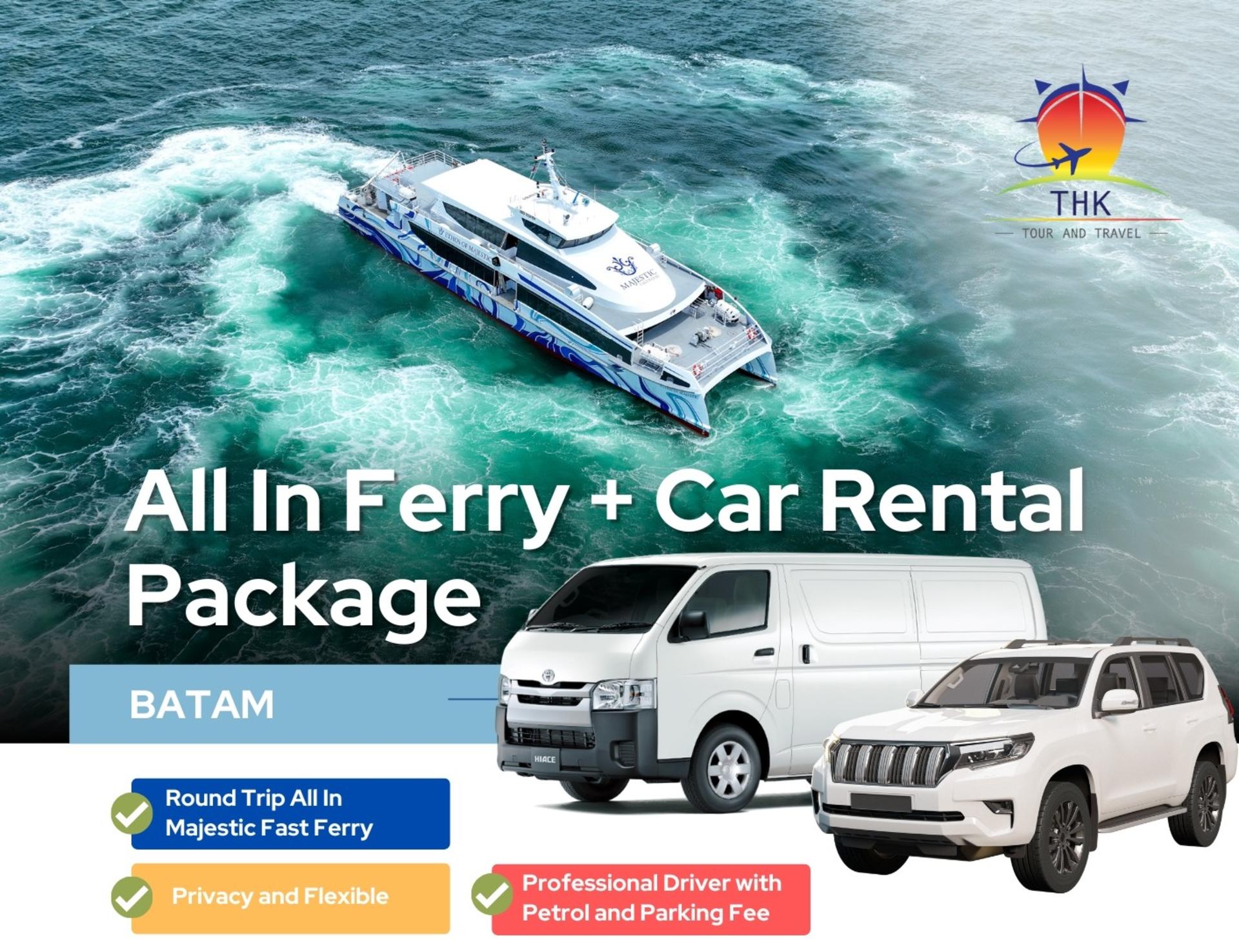 All-Inclusive Ferry + Car Rental Tour - Image 1