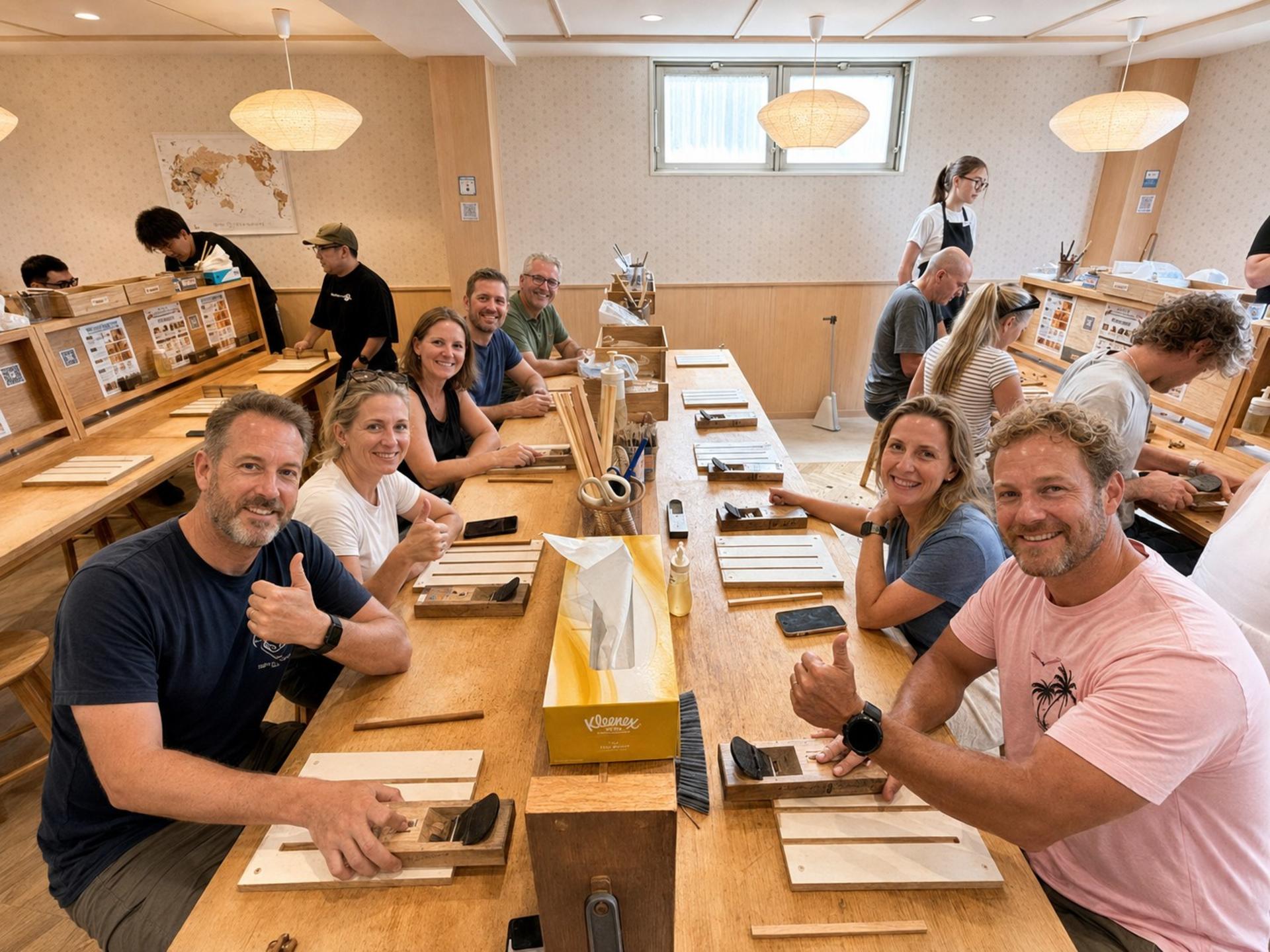 Shinjuku Chopstick Making Workshop (Tokyo) - Thumbnail 2