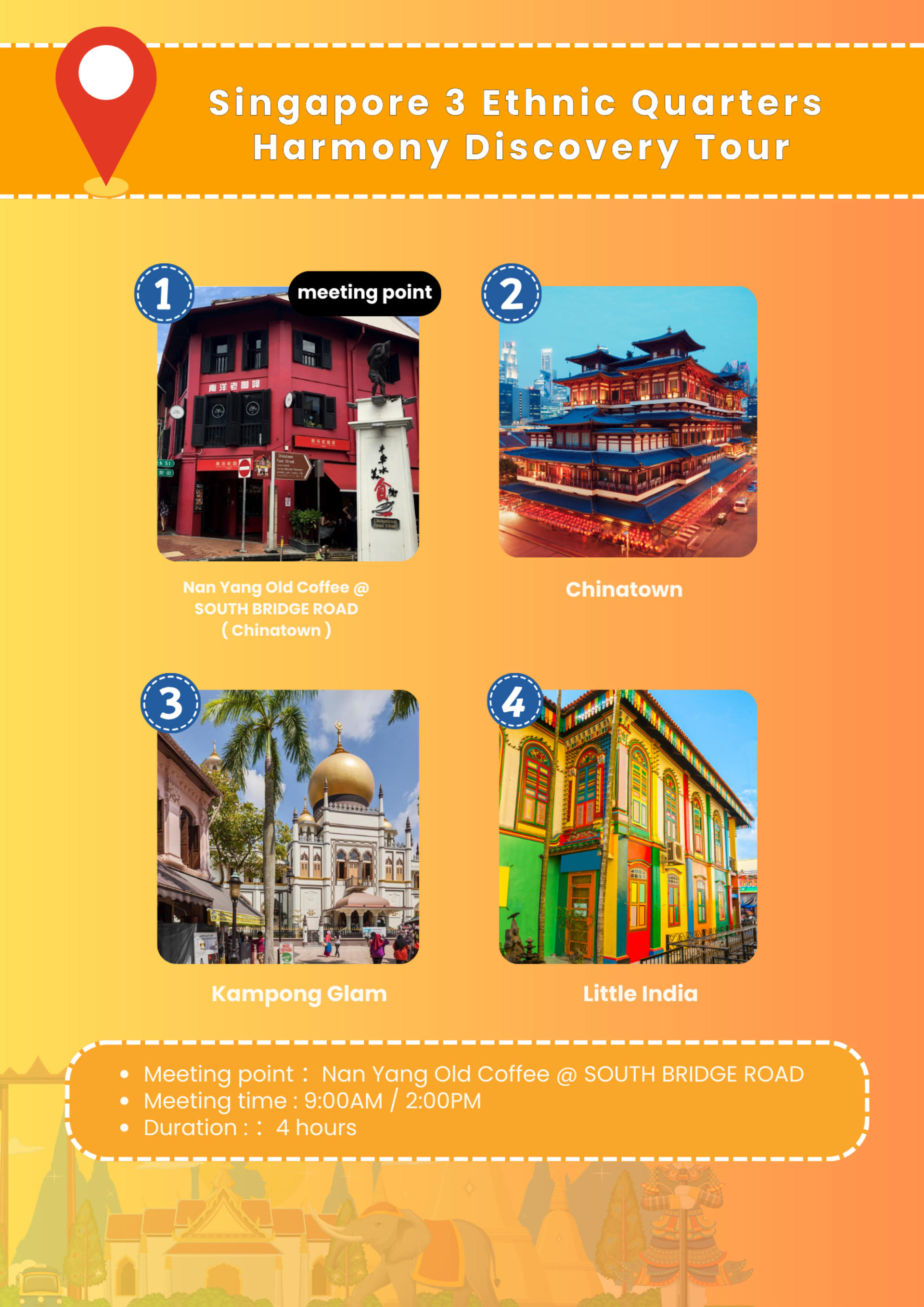 Singapore 3 Ethnic Quarters Tour (Chinatown & more) - Thumbnail 2