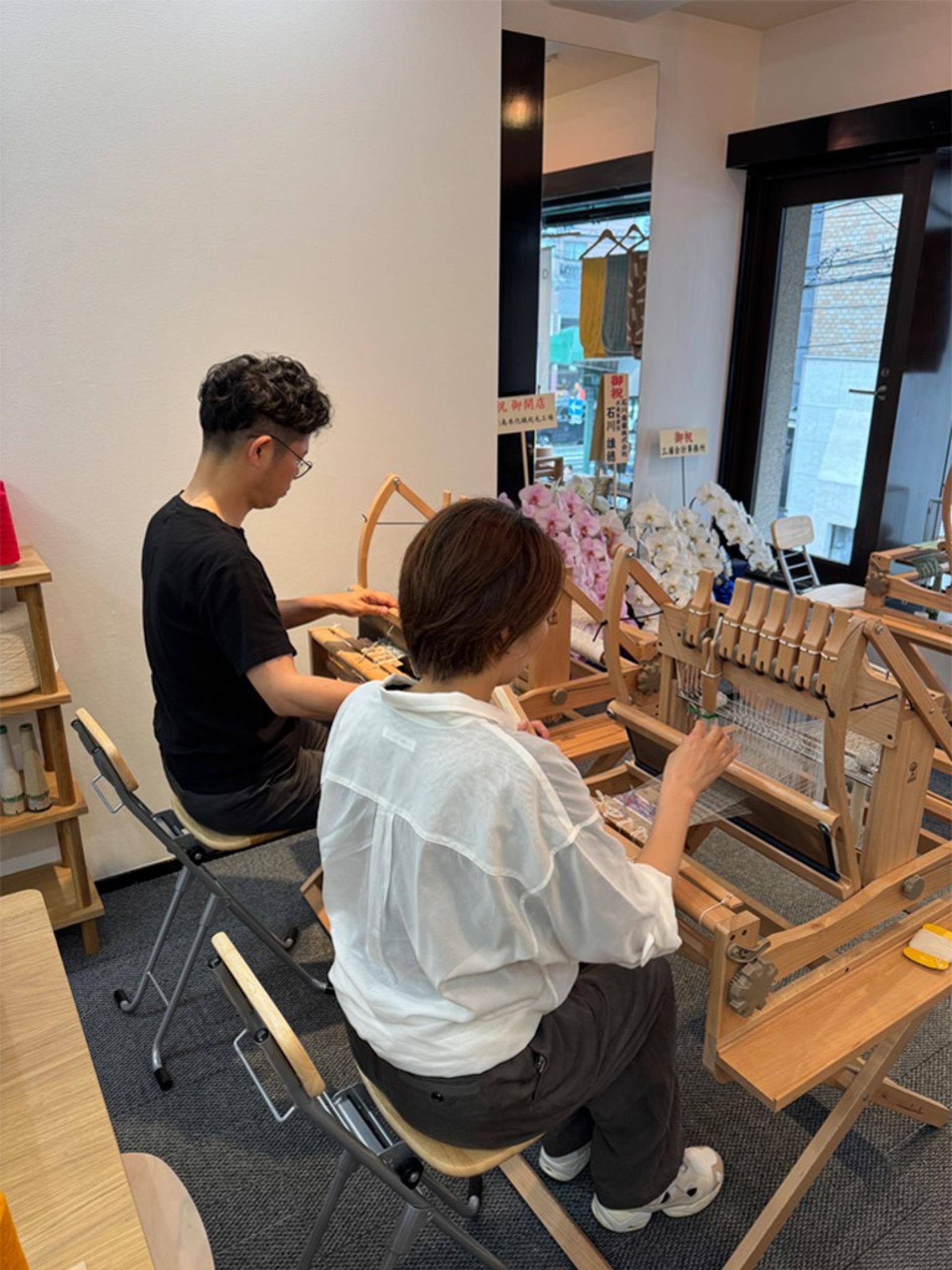 [BLANKEDKYOTO] Hand weaving experience - Thumbnail 8