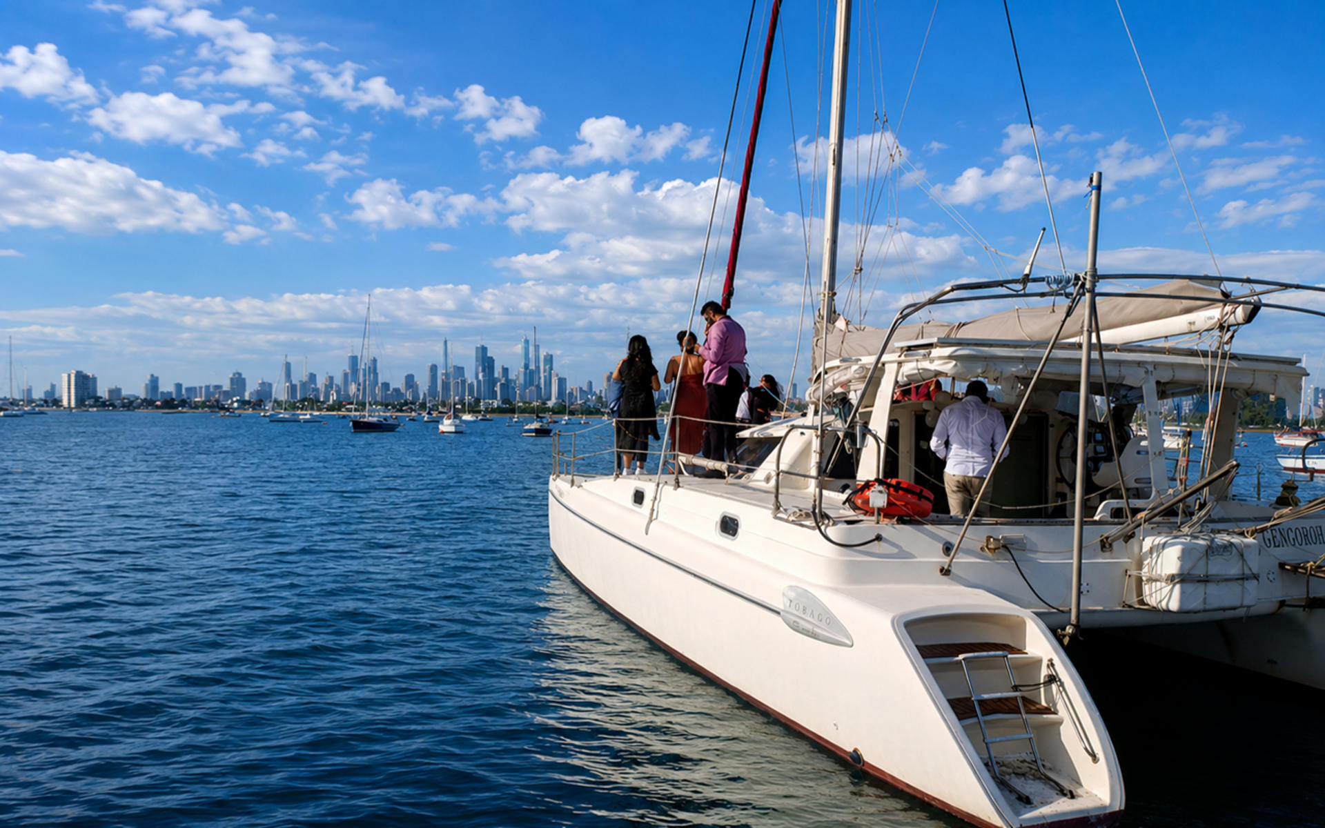 Port Phillip Bay and Yarra River Private Catamaran in Melbourne - Thumbnail 10