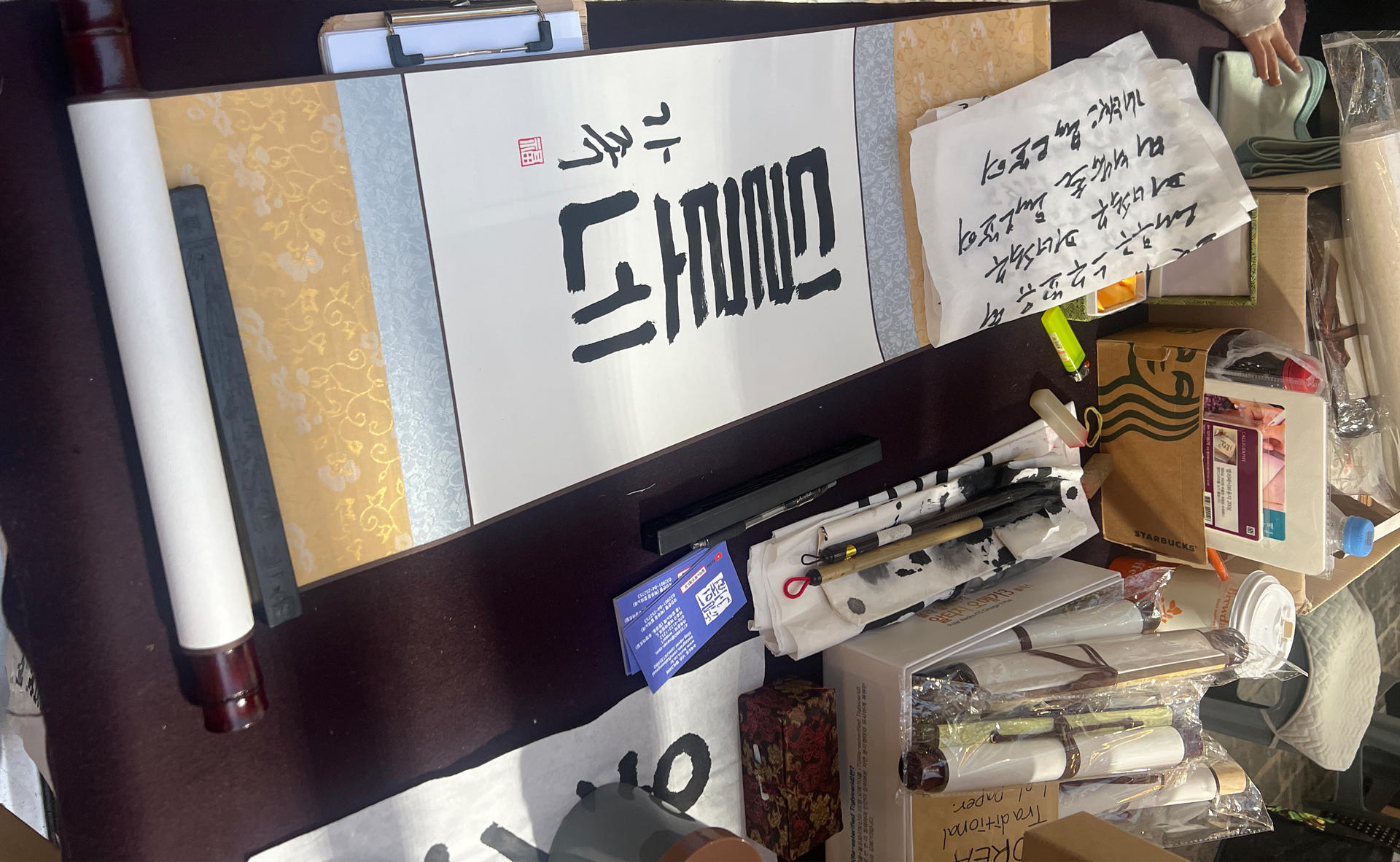Seoul Hongdae Korean Calligraphy & Stone Seal Carving One-Day Class - Thumbnail 5