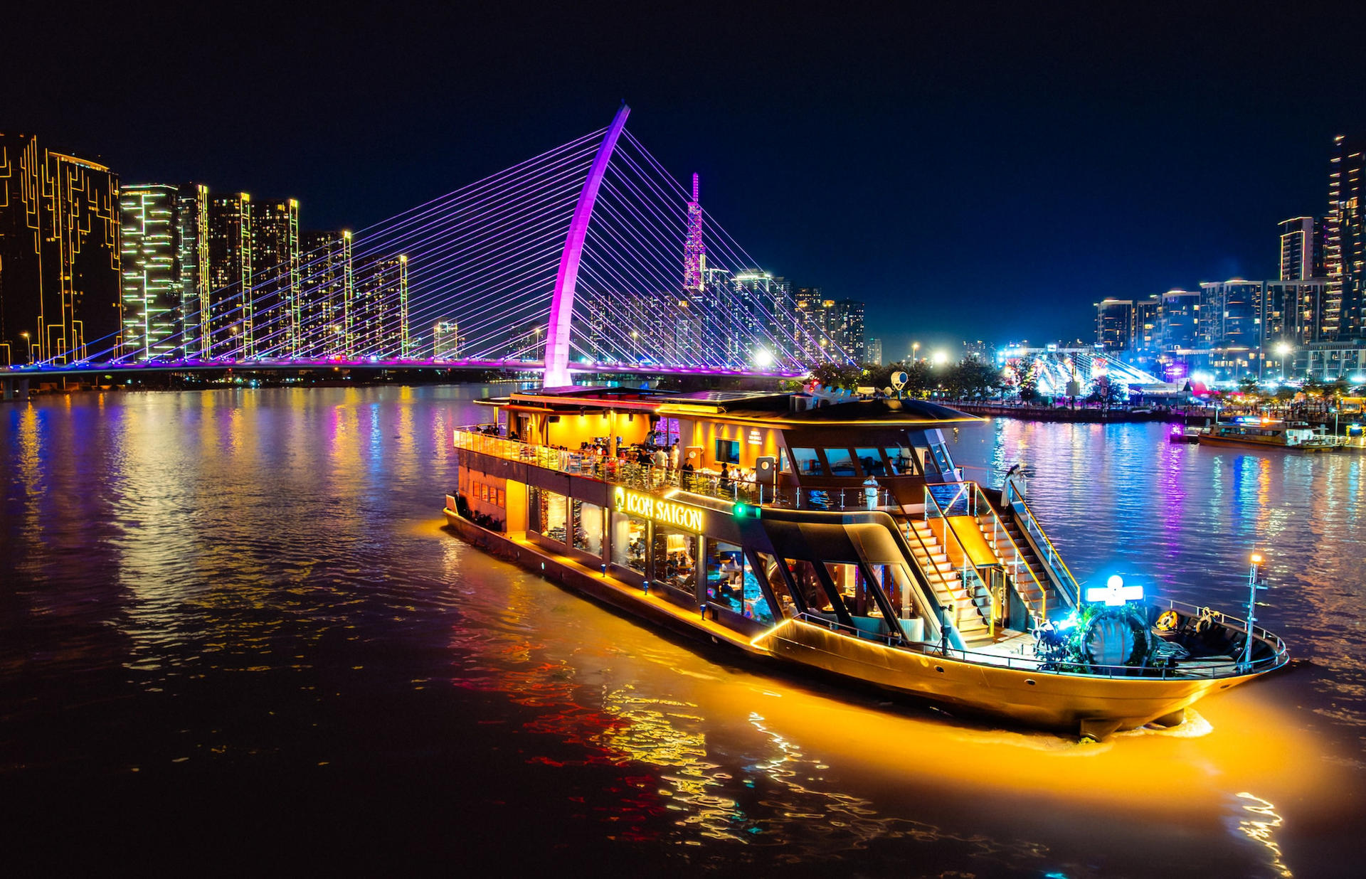 ICON Saigon - Luxury Dining Cruise in Ho Chi Minh City - Image 1