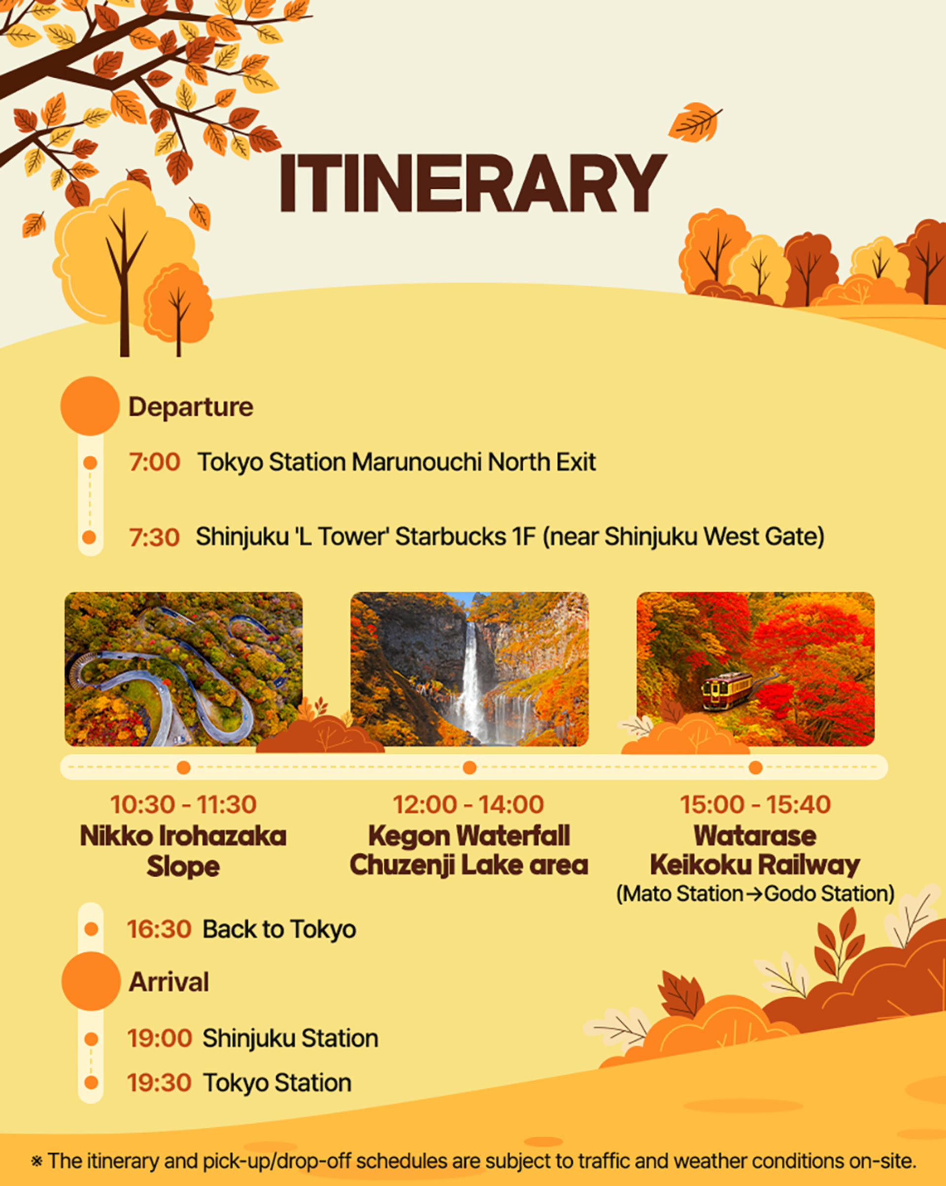 Nikko Autumn Special: Irohazaka, Kegon Falls & Toshogu Day Tour - Thumbnail 9