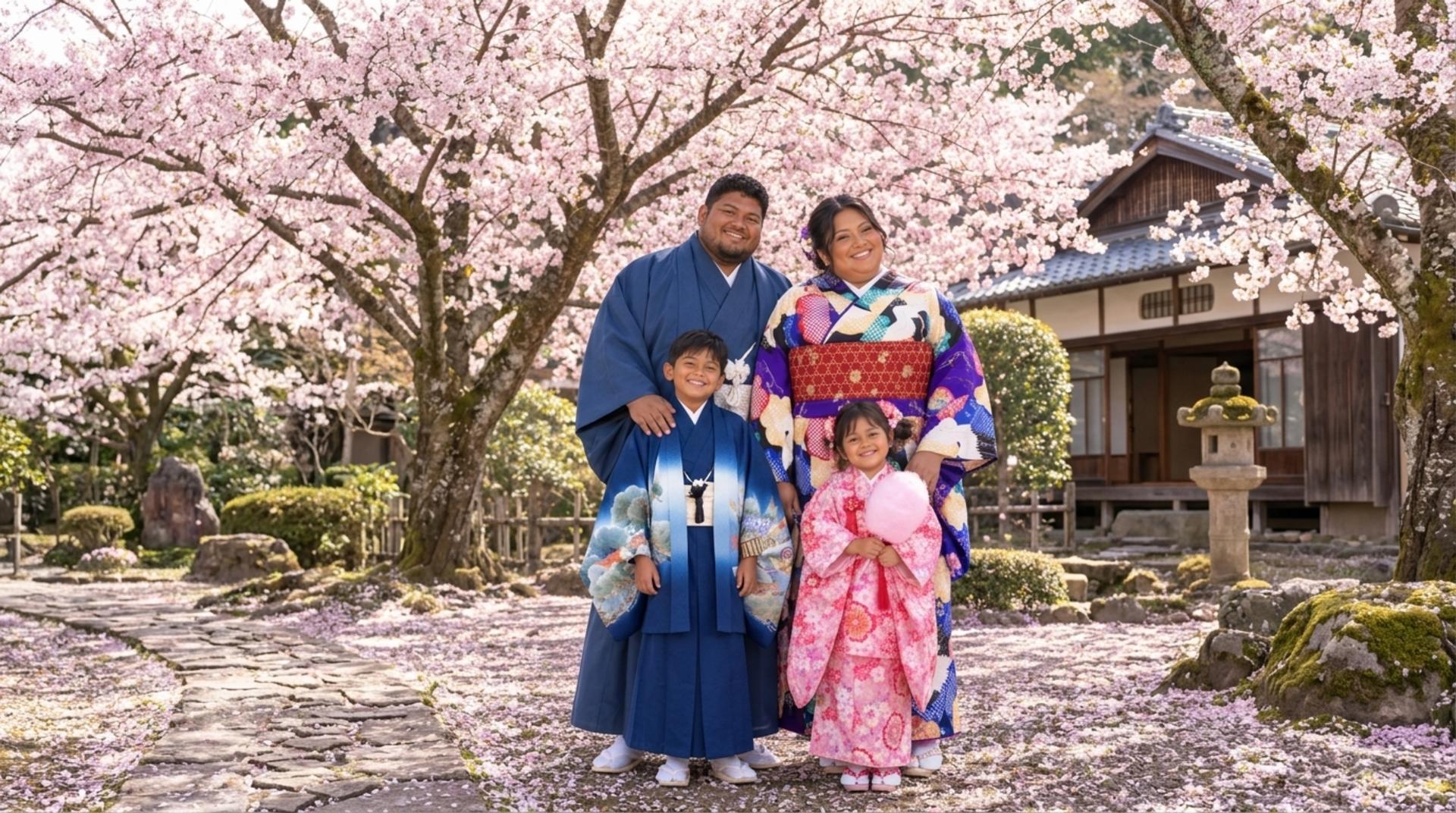 Plus Size Kimono Rental and photo shoot in Tokyo  - Thumbnail 2