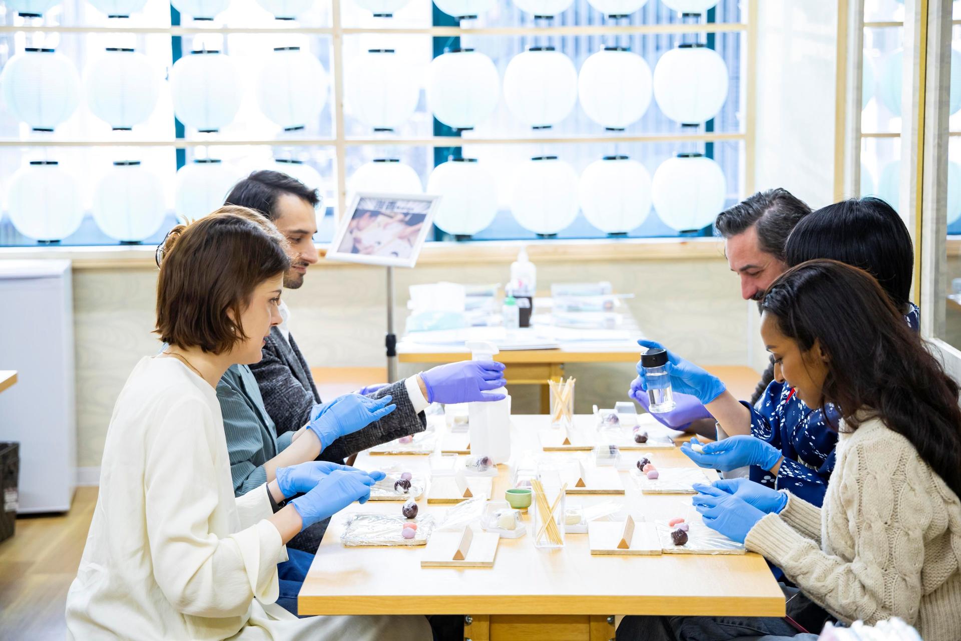 Tokyo: Wagashi Making Experience in Ginza - Thumbnail 2